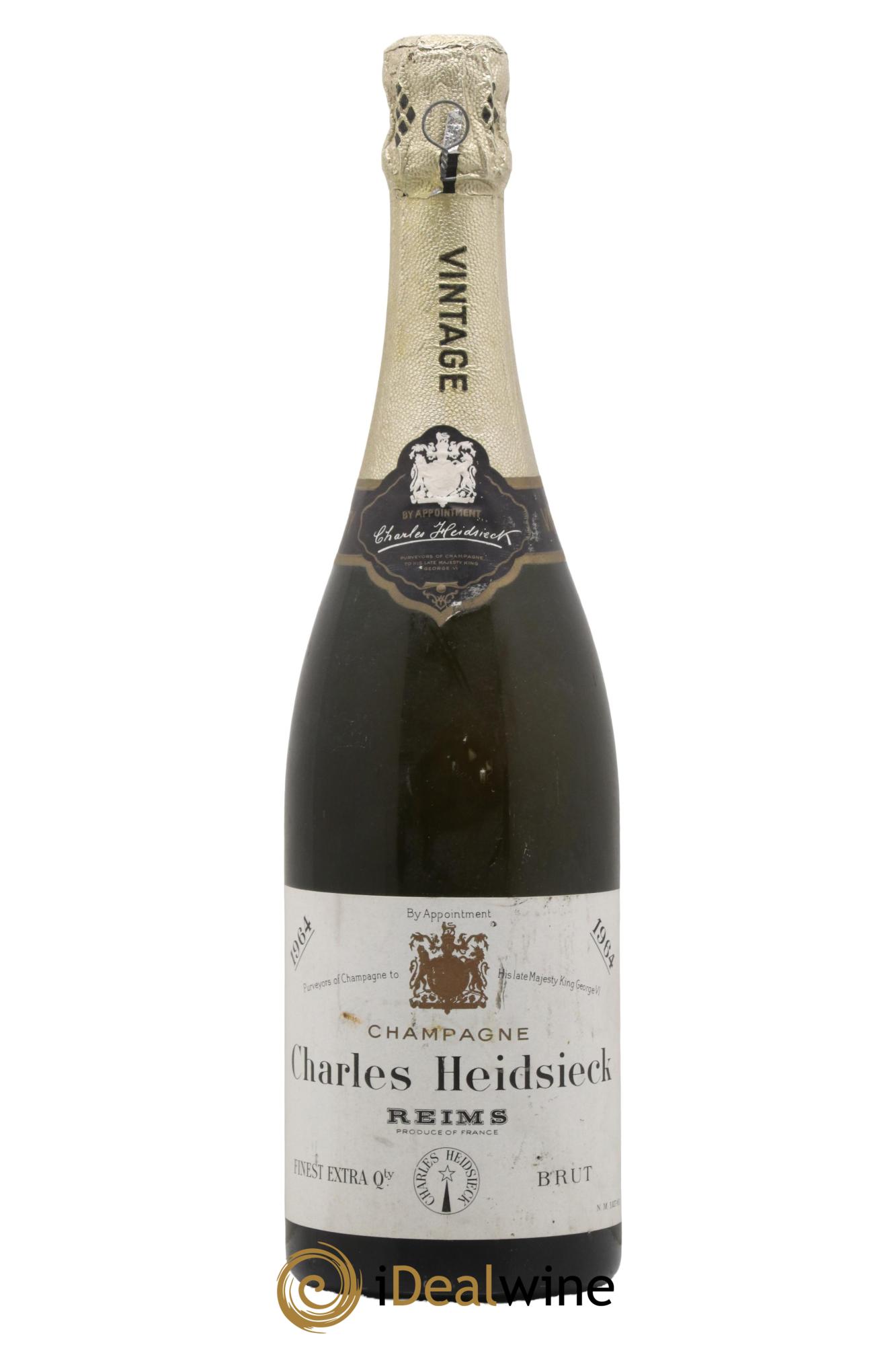 Cuvée Charles Heidsieck Charles Heidsieck 1964 - Lot de 1 bouteille - 0