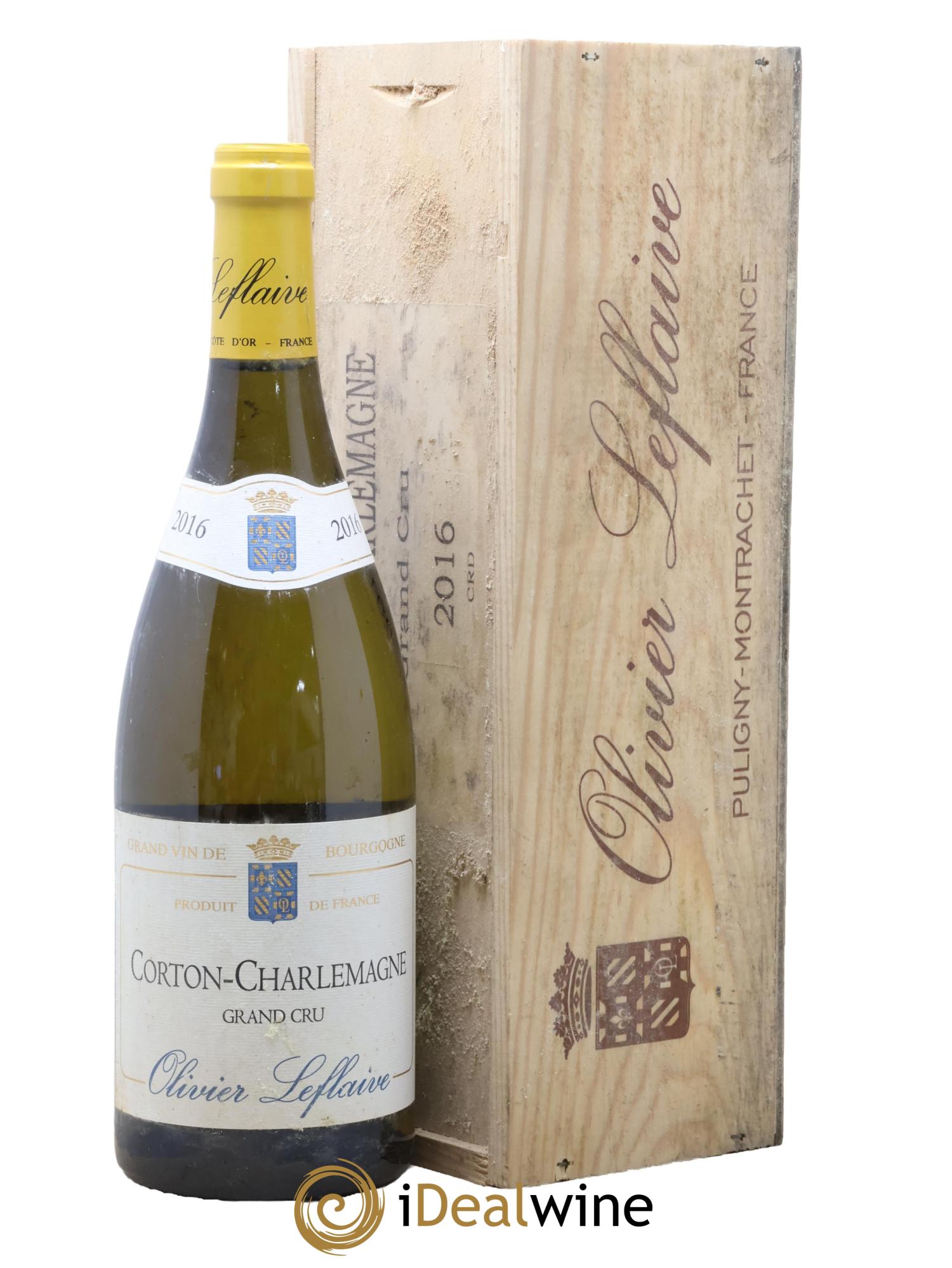 Corton-Charlemagne Grand Cru Olivier Leflaive 2016 - Posten von 1 Flasche - 1