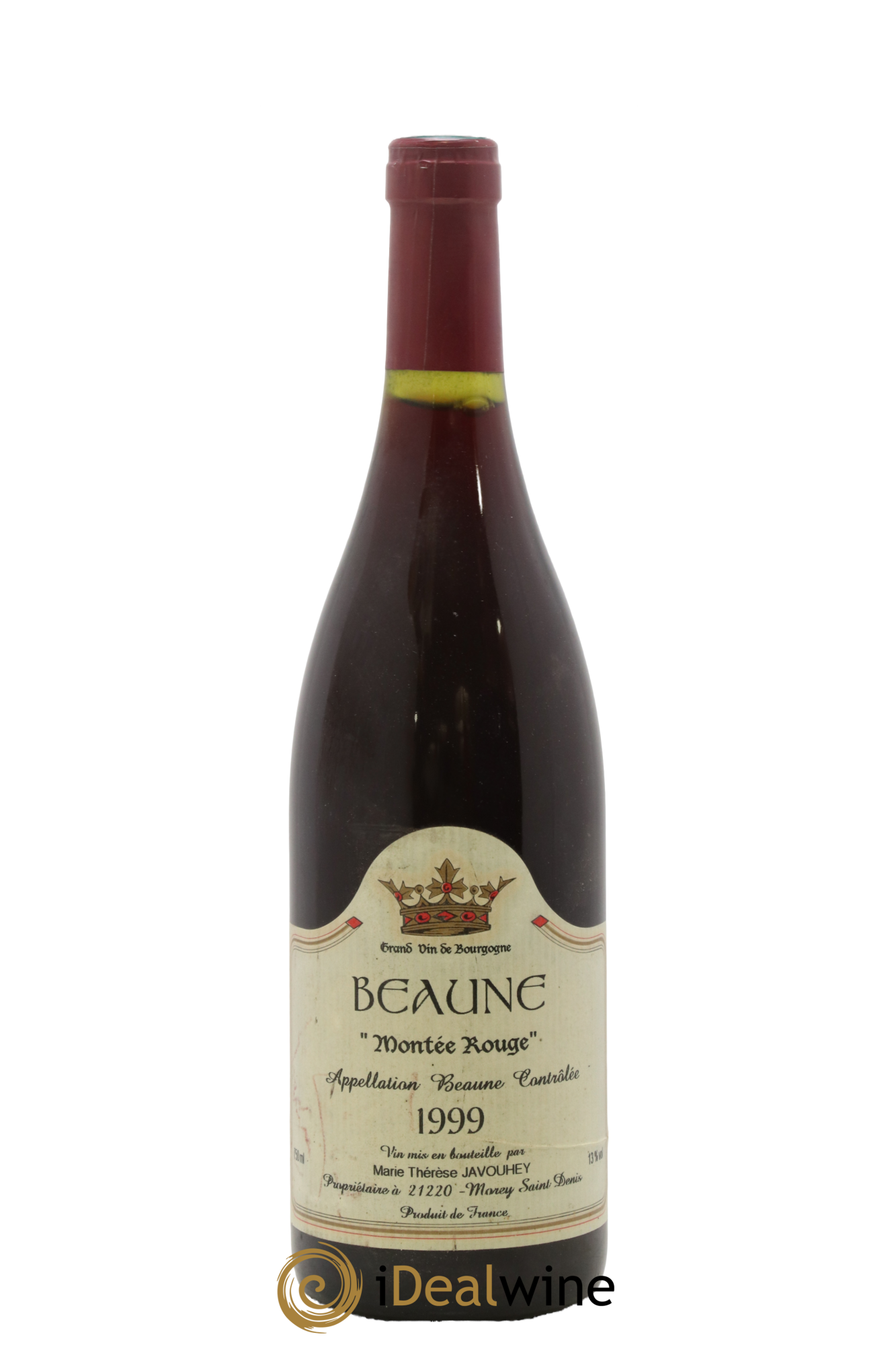 Beaune Montée Rouge Thérèse Javouhey 1999 - Lot de 1 bouteille - 0