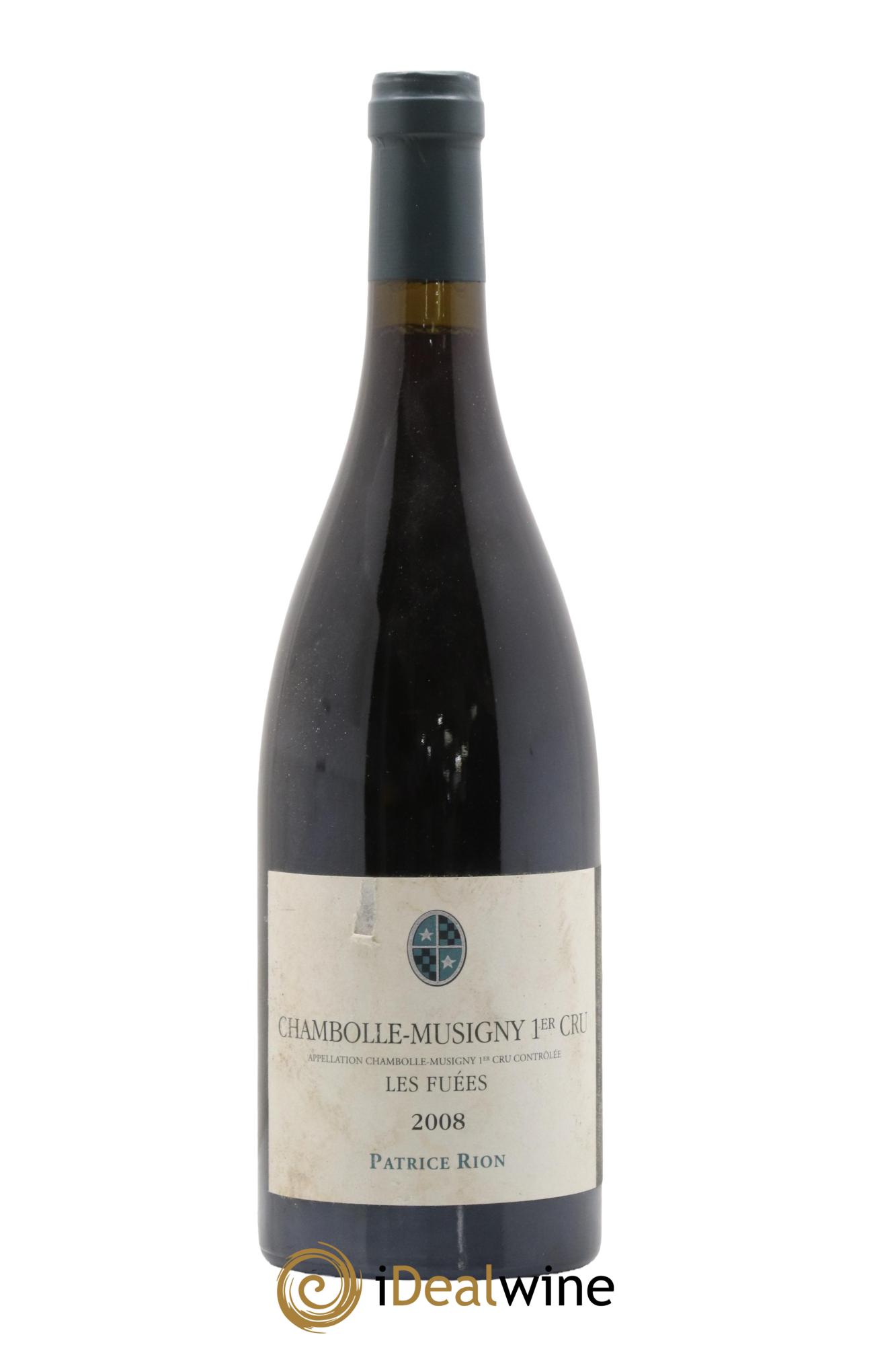 Chambolle-Musigny 1er Cru Les Fuées Patrice Rion (Domaine) 2008 - Lot de 1 bouteille - 0