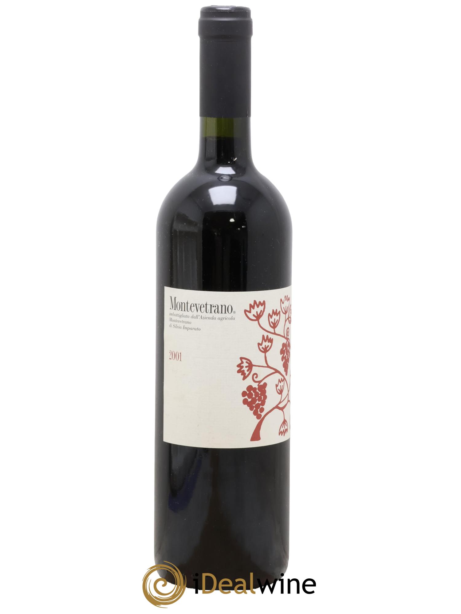 Colli Di Salerno Montevetrano IGT Silvia Imparato 2001 - Lot de 1 bouteille - 0