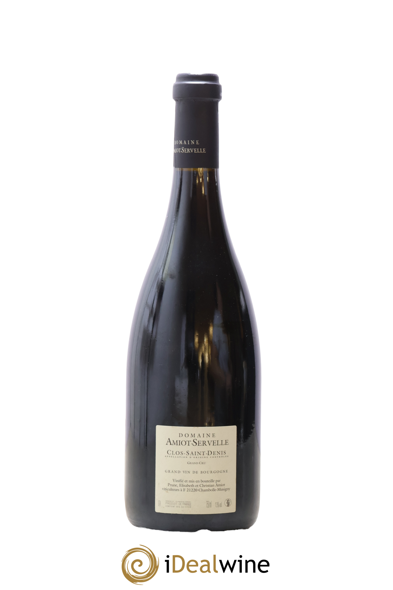 Clos Saint-Denis Grand Cru Amiot-Servelle 2012 - Lot de 1 bouteille - 1