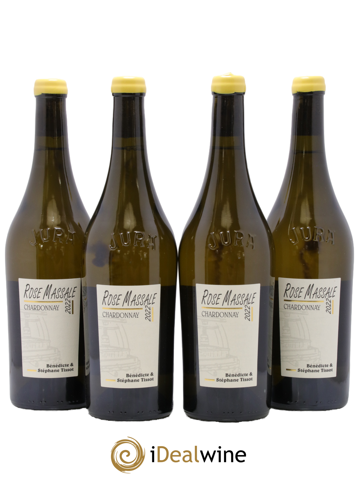 Arbois Rose Massale Bénédicte et Stéphane Tissot 2022 - Lot de 4 bouteilles - 0