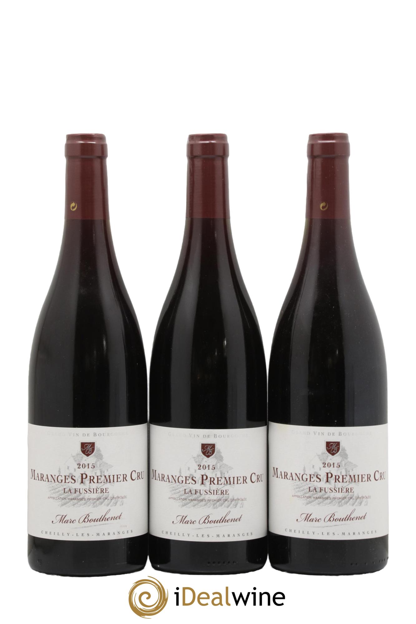 Maranges 1er Cru La Fussière Marc Bouthenet 2015 - Lot de 3 bouteilles - 0