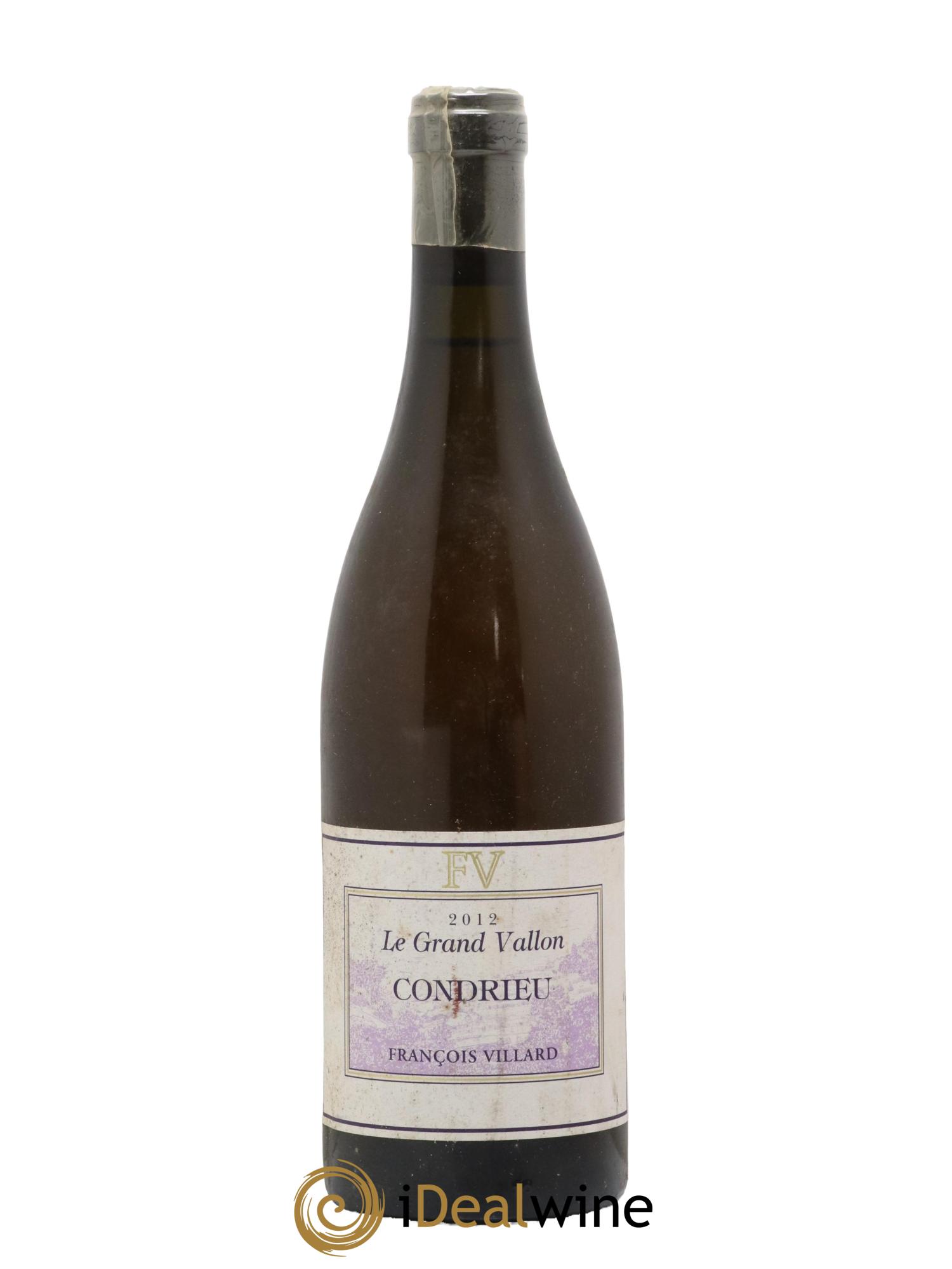 Condrieu Le Grand Vallon François Villard 2012 - Lot de 1 bouteille - 0