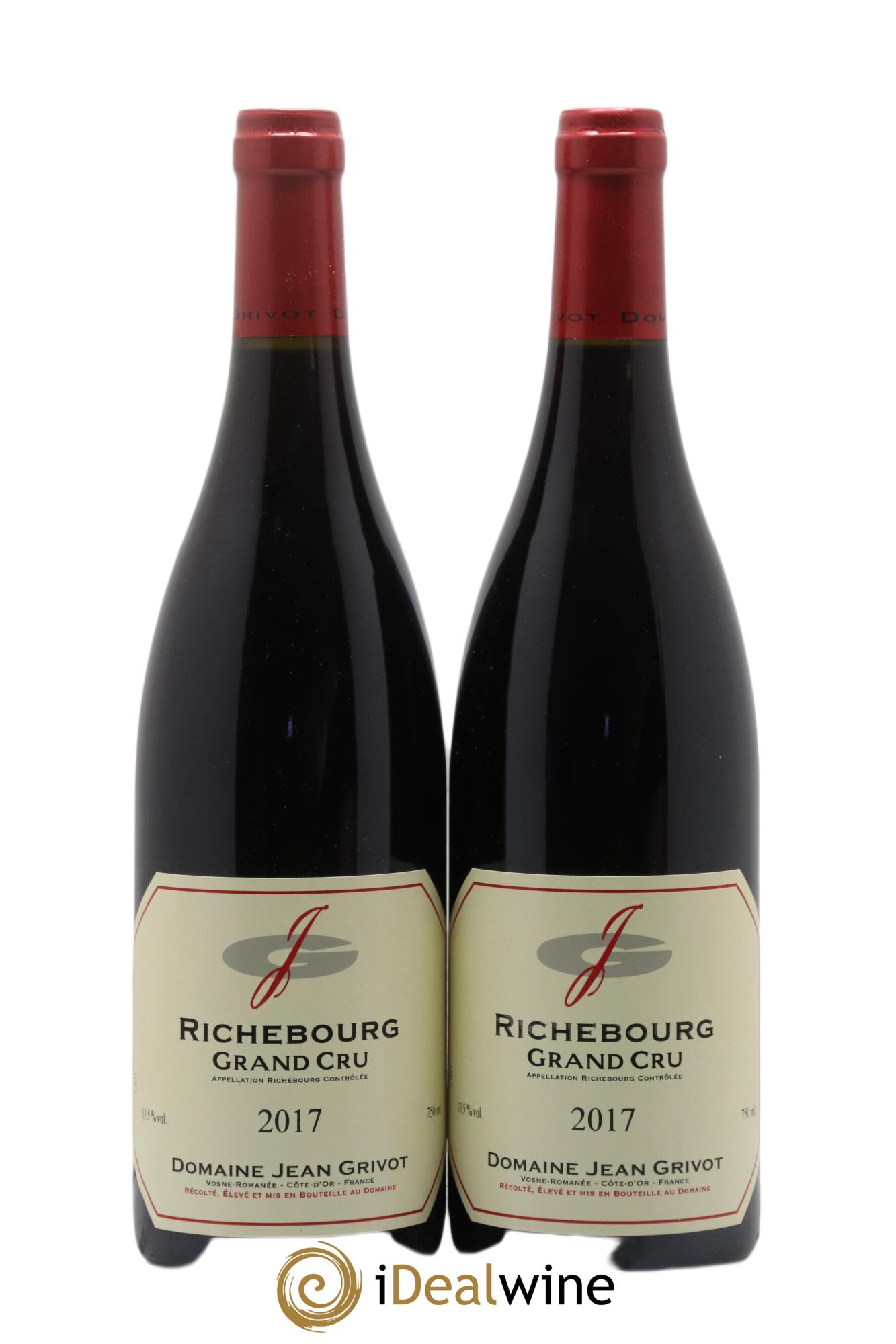 Richebourg Grand Cru Jean Grivot 2017 - Lot de 2 bouteilles - 1