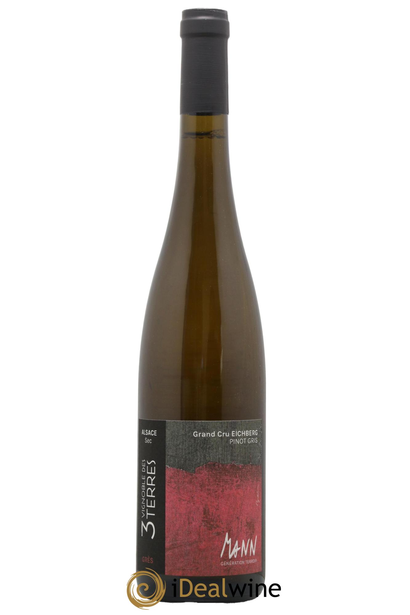 Alsace Pinot Gris Grand Cru Eichberg Vignoble des 3 Terres Domaine Albert Mann 2018 - Lot de 1 bouteille - 0