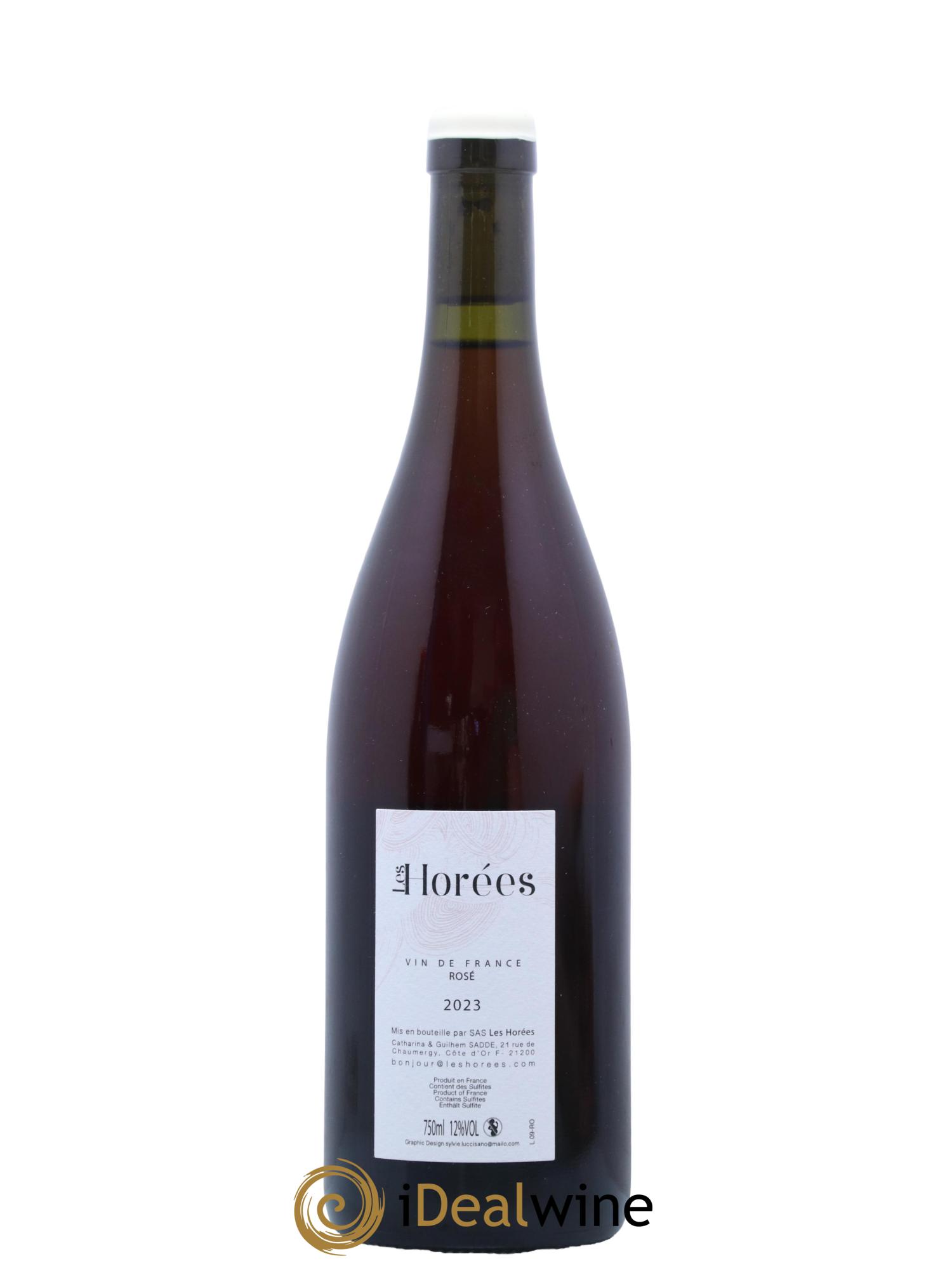 Bourgogne Rosé Bonheur Les Horées 2023 - Lot de 1 bouteille - 1