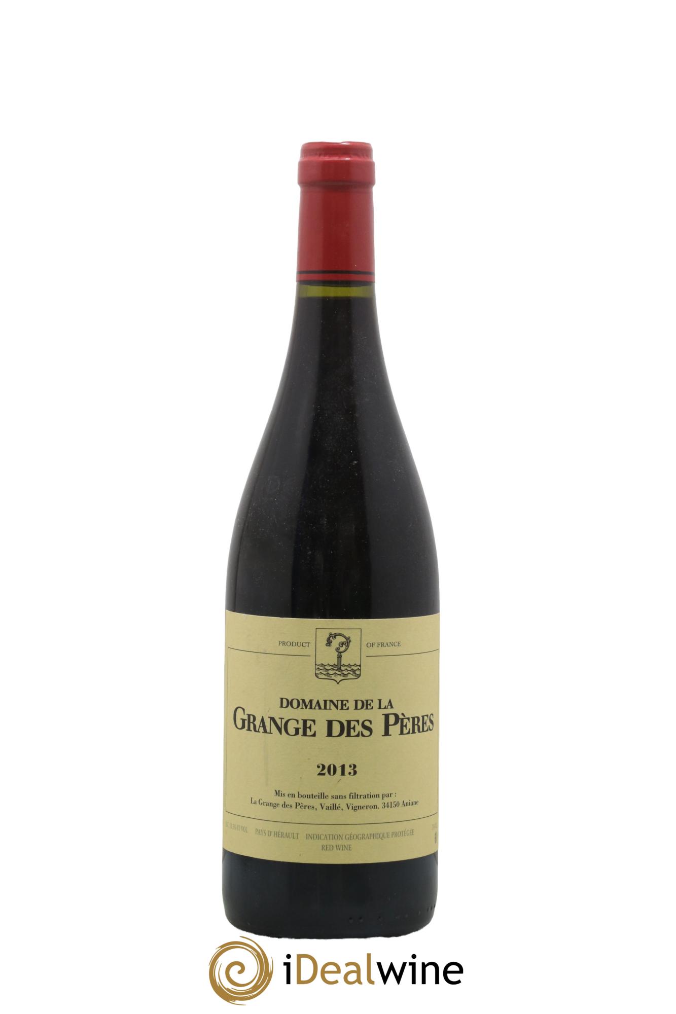 IGP Pays d'Hérault Grange des Pères Laurent Vaillé 2013 - Lot of 1 bottle - 0