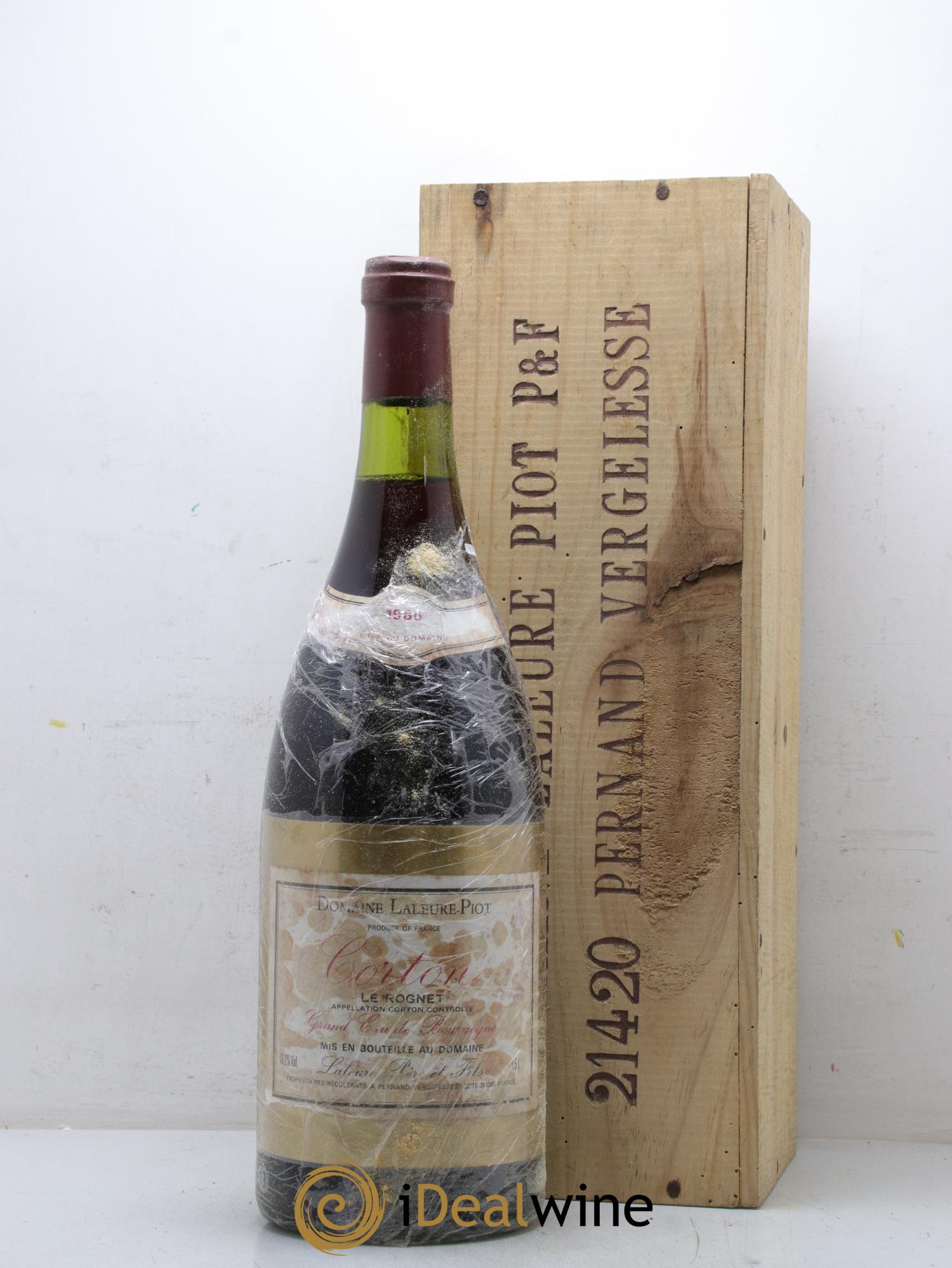 Corton Grand Cru Le Rognet Laleure Piot 1986 - Lot de 1 magnum - 1