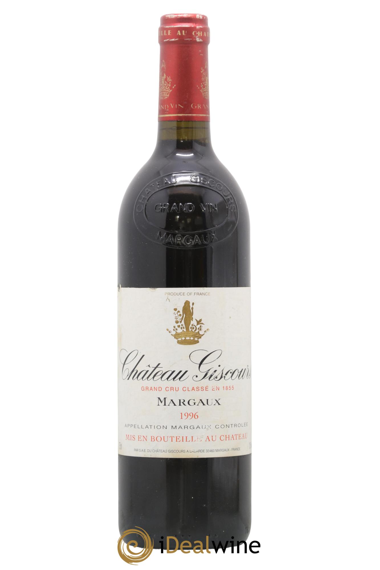 Château Giscours 3ème Grand Cru Classé 1996 - Lot of 1 bottle - 0