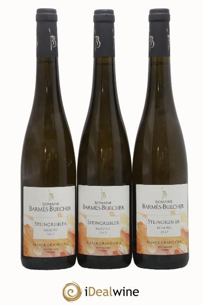 Alsace Riesling Grand Cru Steingrübler Barmes-Buecher 2017 - Lotto di 3 bottiglie - 0
