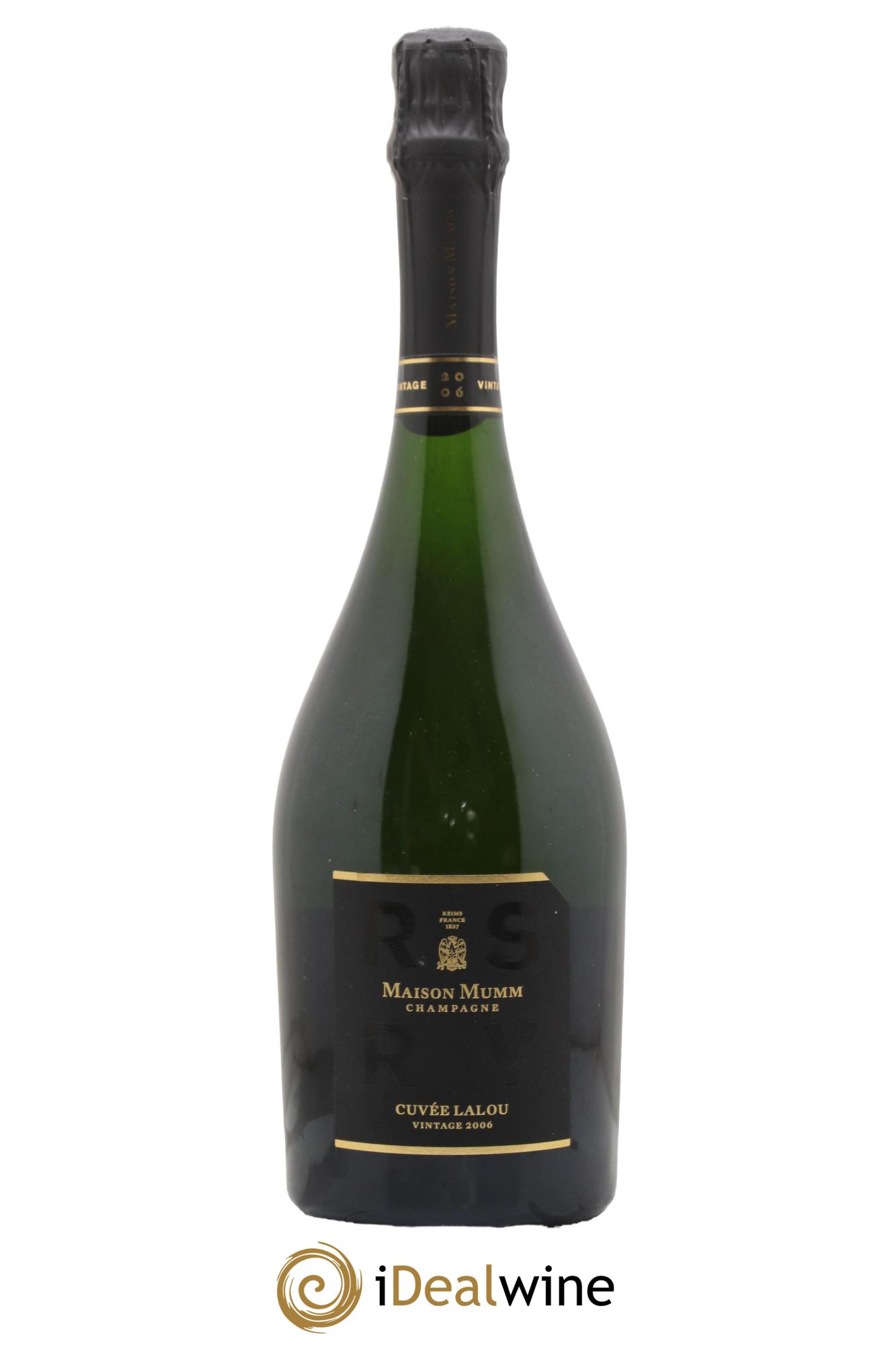 René Lalou Mumm 2006 - Posten von 1 Flasche - 0