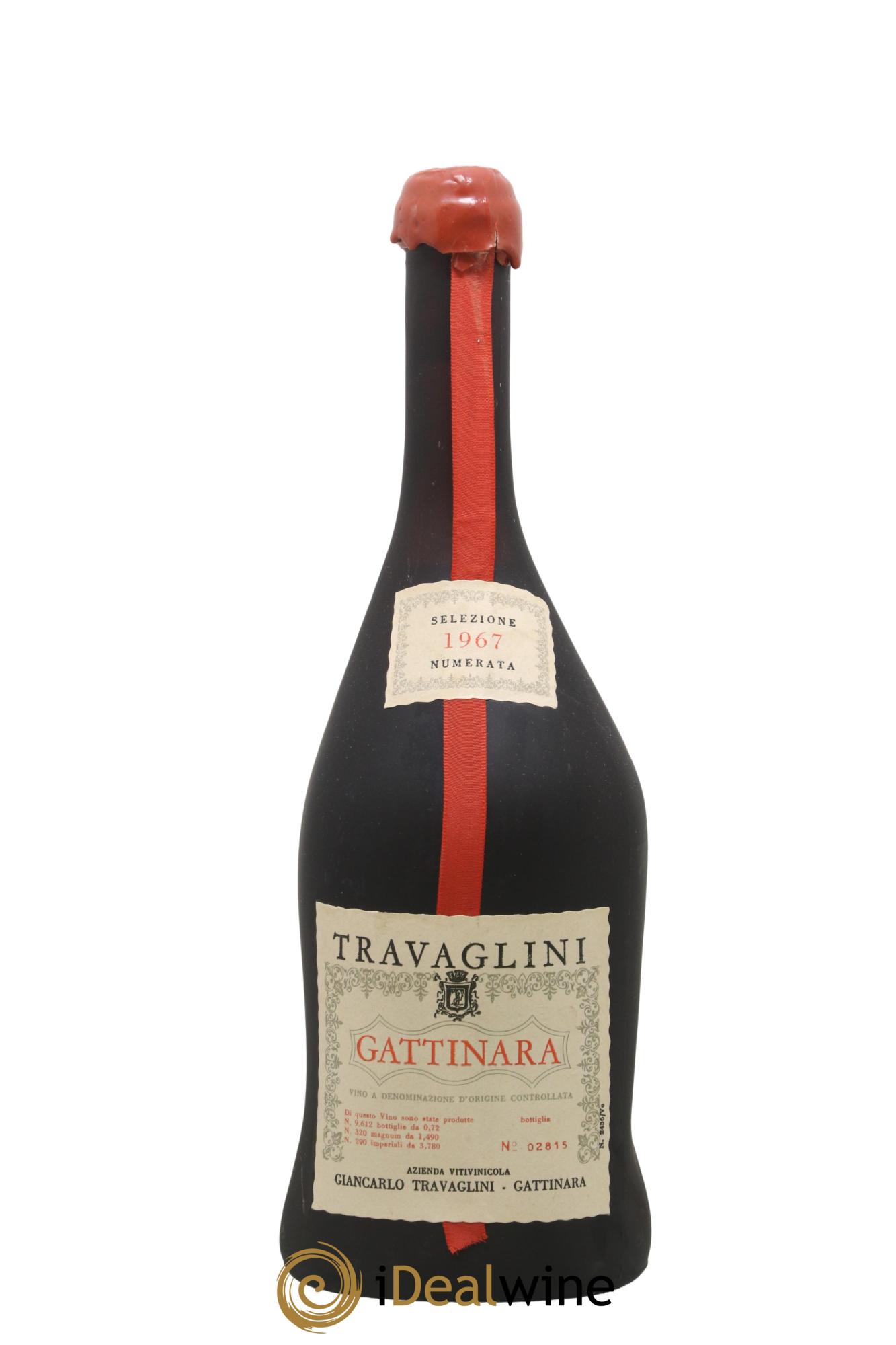 Gattinara DOCG Travaglini 1967 - Lot de 1 bouteille - 0