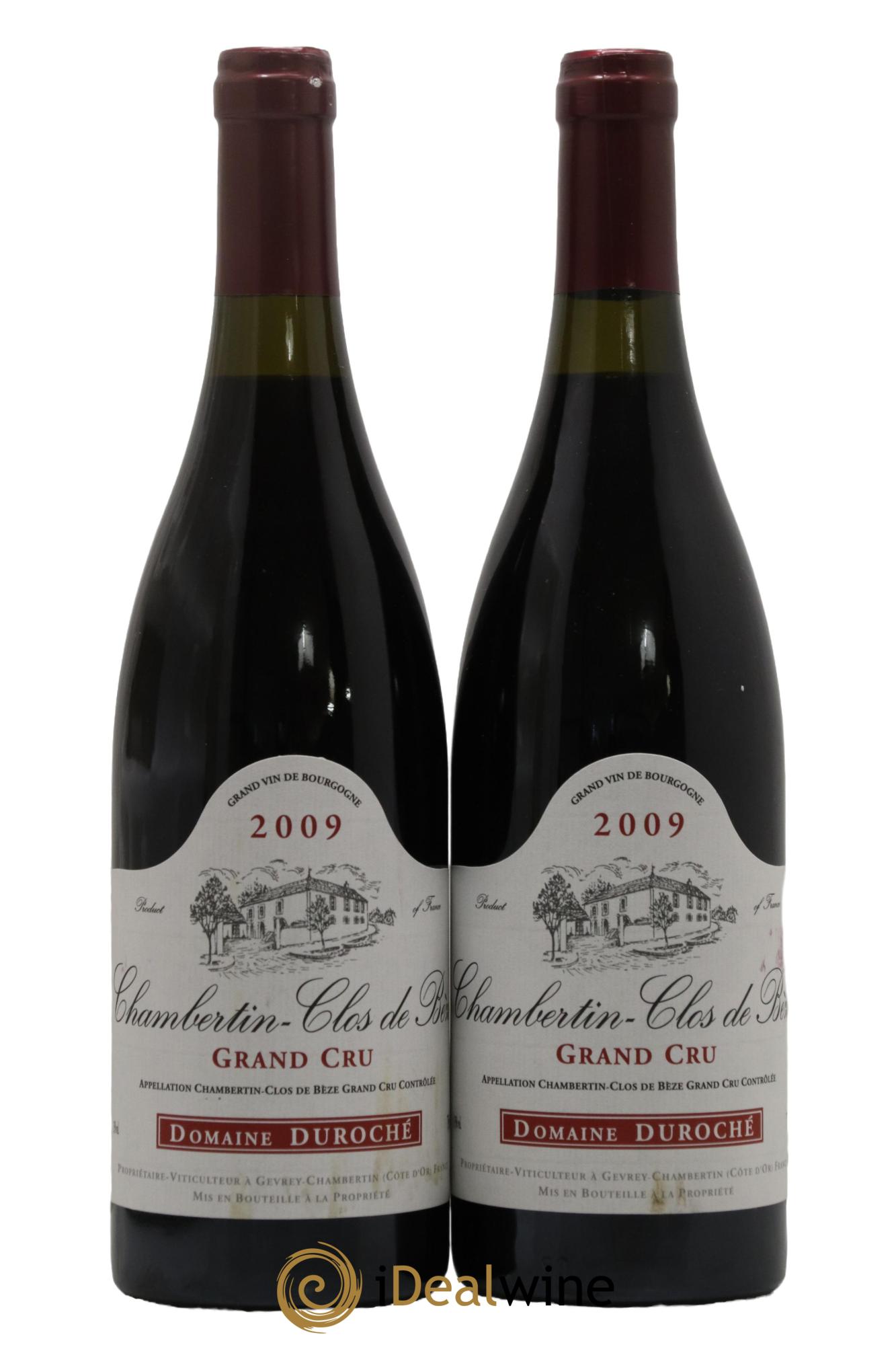 Chambertin Clos de Bèze Grand Cru Duroché (Domaine) 2009 - Lot de 2 bouteilles - 0