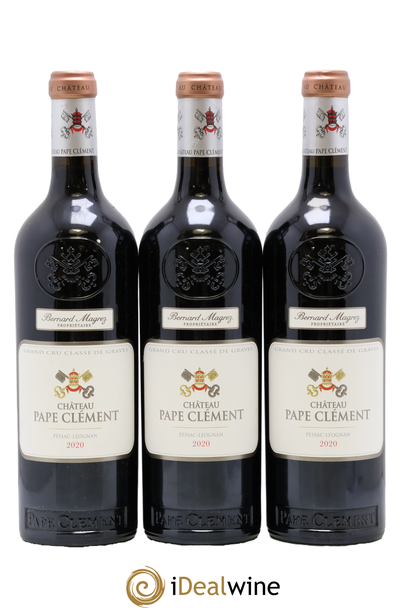 Château Pape Clément Cru Classé de Graves 2020 - Lot de 3 bouteilles - 0