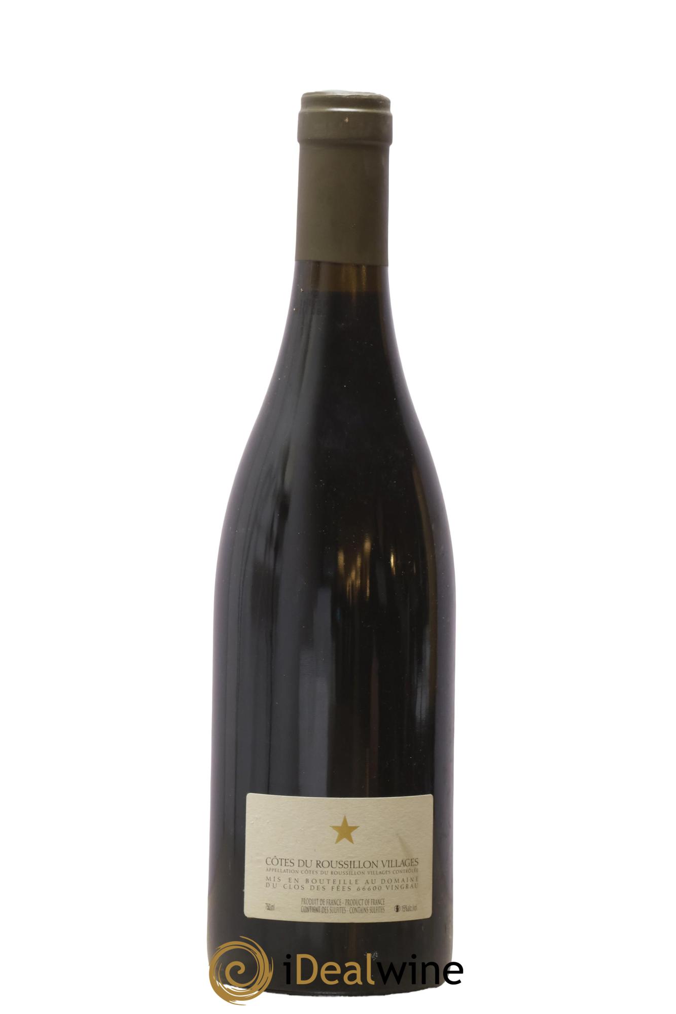 Côtes du Roussillon Villages Clos des Fées Hervé Bizeul 2008 - Lot of 1 bottle - 1