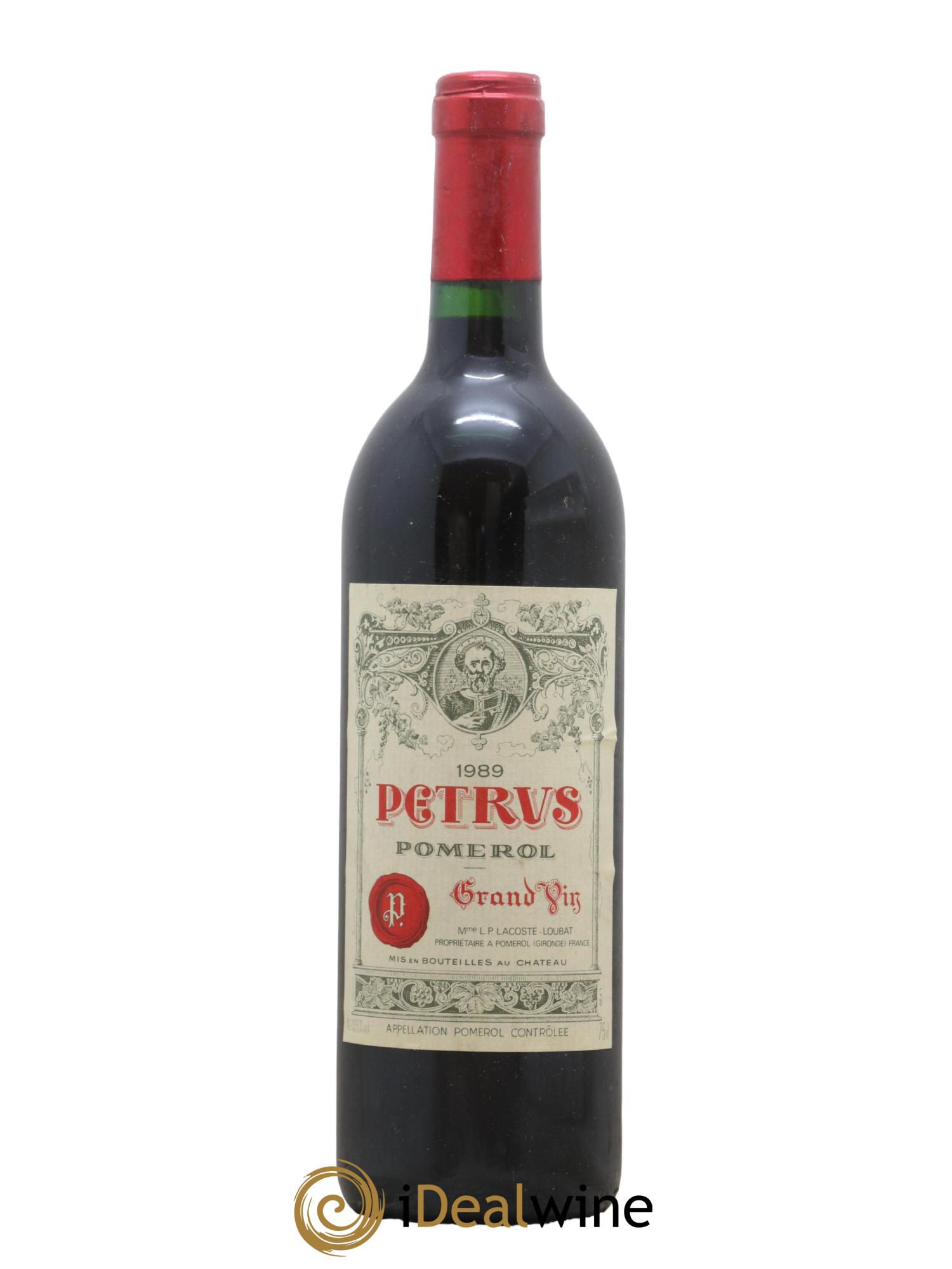 Petrus 1989 - Lot de 1 bouteille - 0