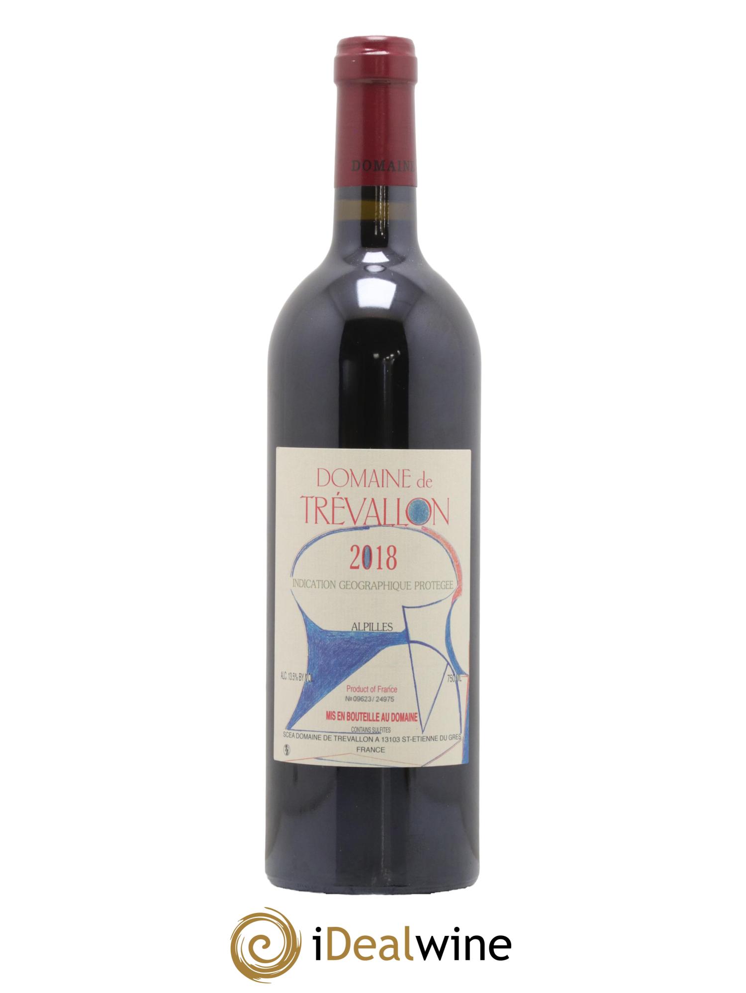 Alpilles Trévallon (Domaine de) Eloi Dürrbach 2018 - Lot de 1 bouteille - 0