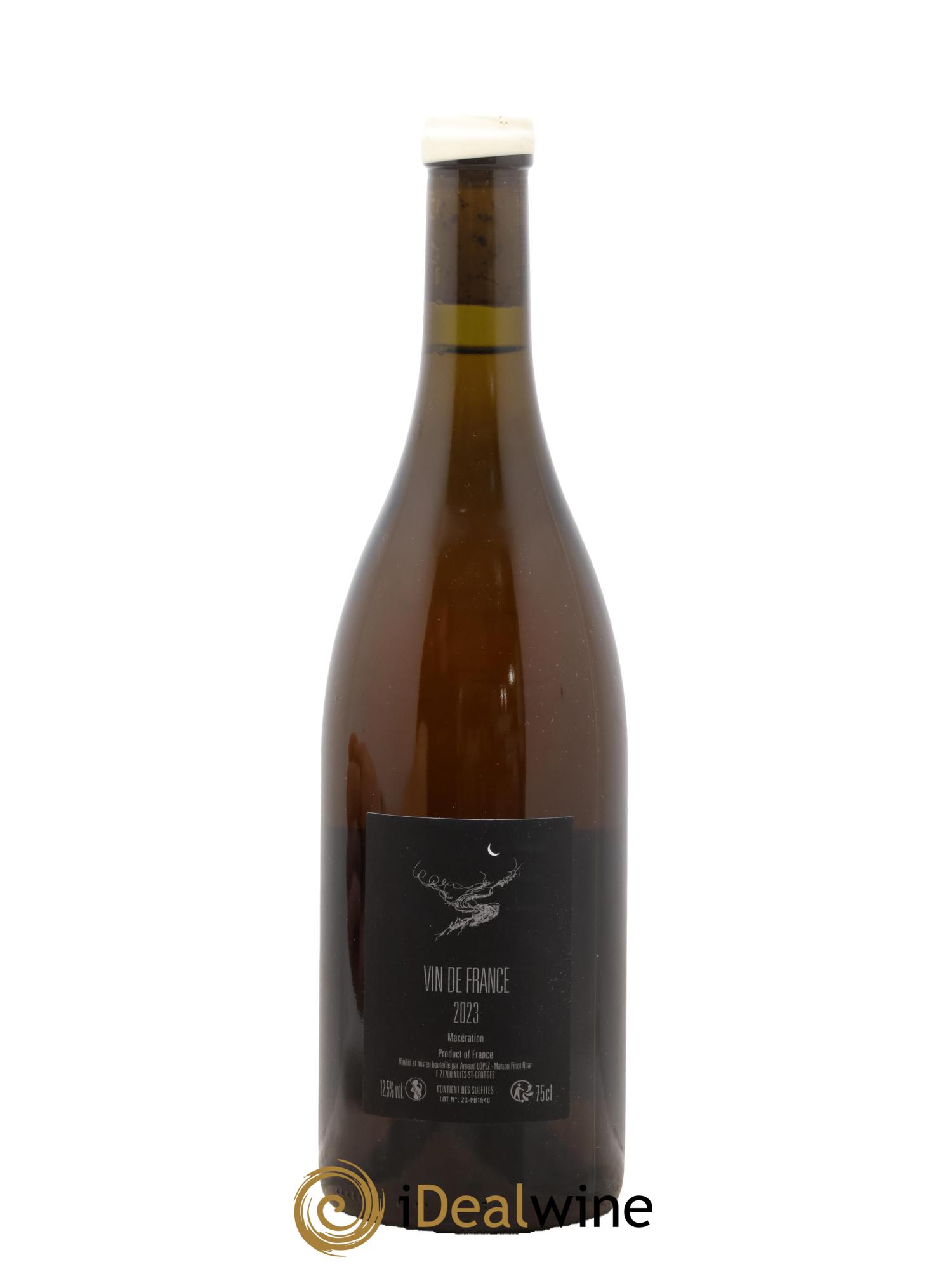 Vin de France Pinot Blanc Arnaud Lopez  2023 - Lot of 1 bottle - 1