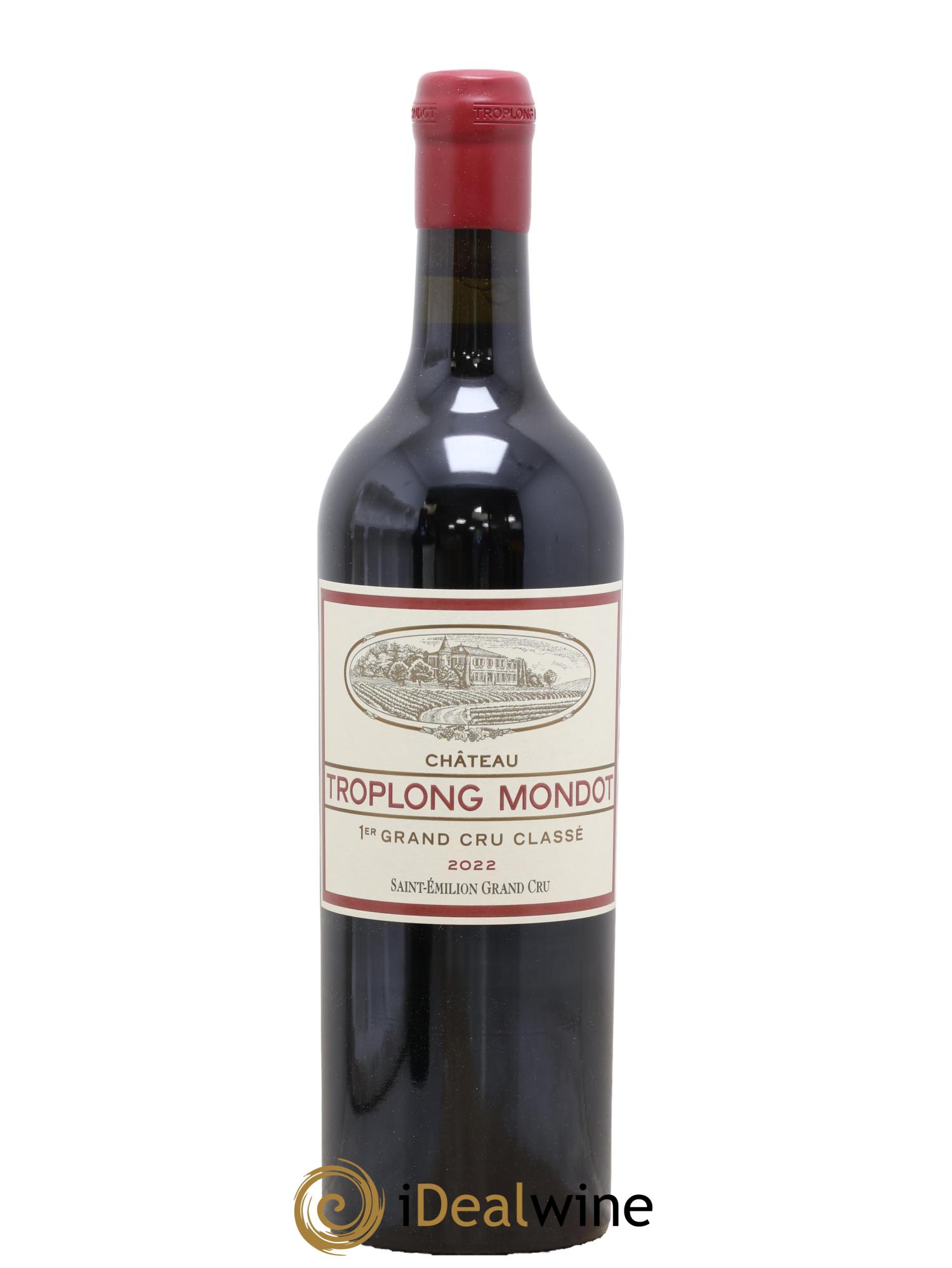 Château Troplong Mondot 1er Grand Cru Classé B 2022 - Lot de 1 bouteille - 0