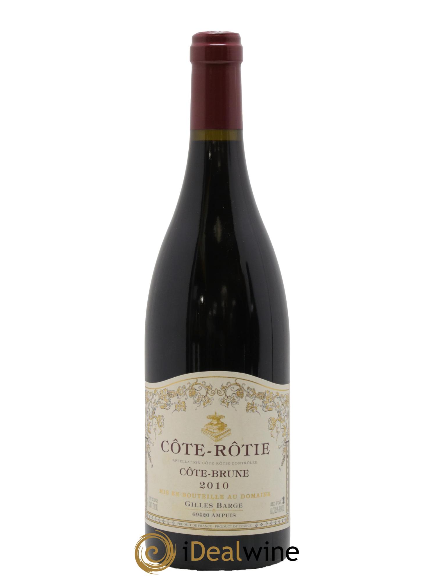 Côte-Rôtie Côte-Brune Barge (Domaine) 2010 - Lot de 1 bouteille - 0