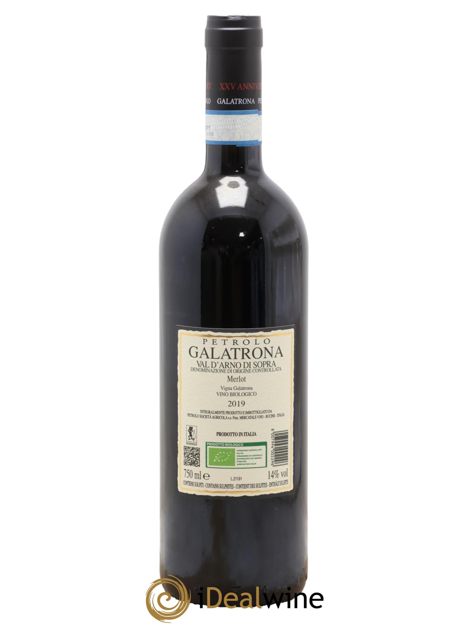 Toscana IGT Valdarno di Soprea Galtrona Petrolo 2019 - Lot de 1 bouteille - 1