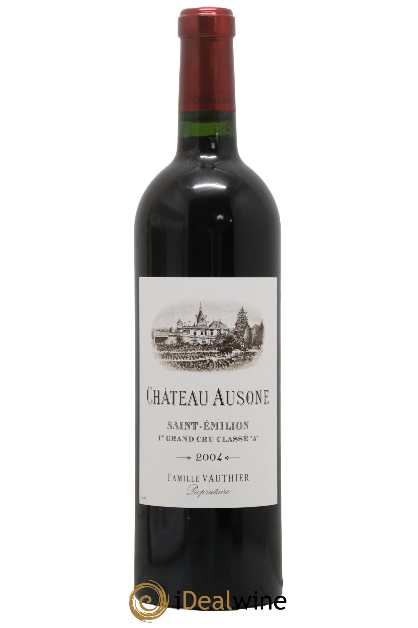 Château Ausone 1er Grand Cru Classé A 2004 - Lot de 1 bouteille - 0