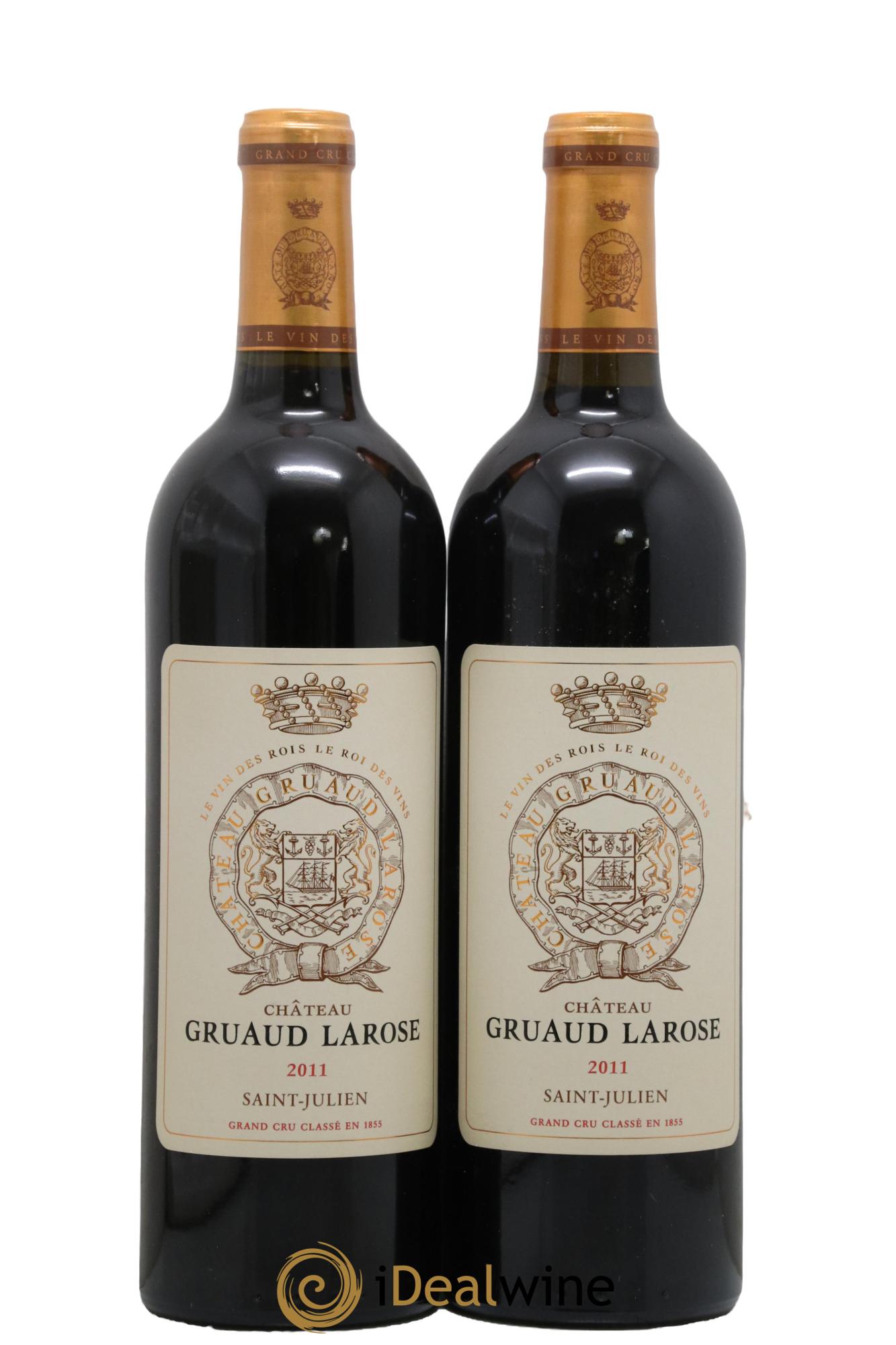 Château Gruaud Larose 2ème Grand Cru Classé 2011 - Posten von 2 Flaschen - 0