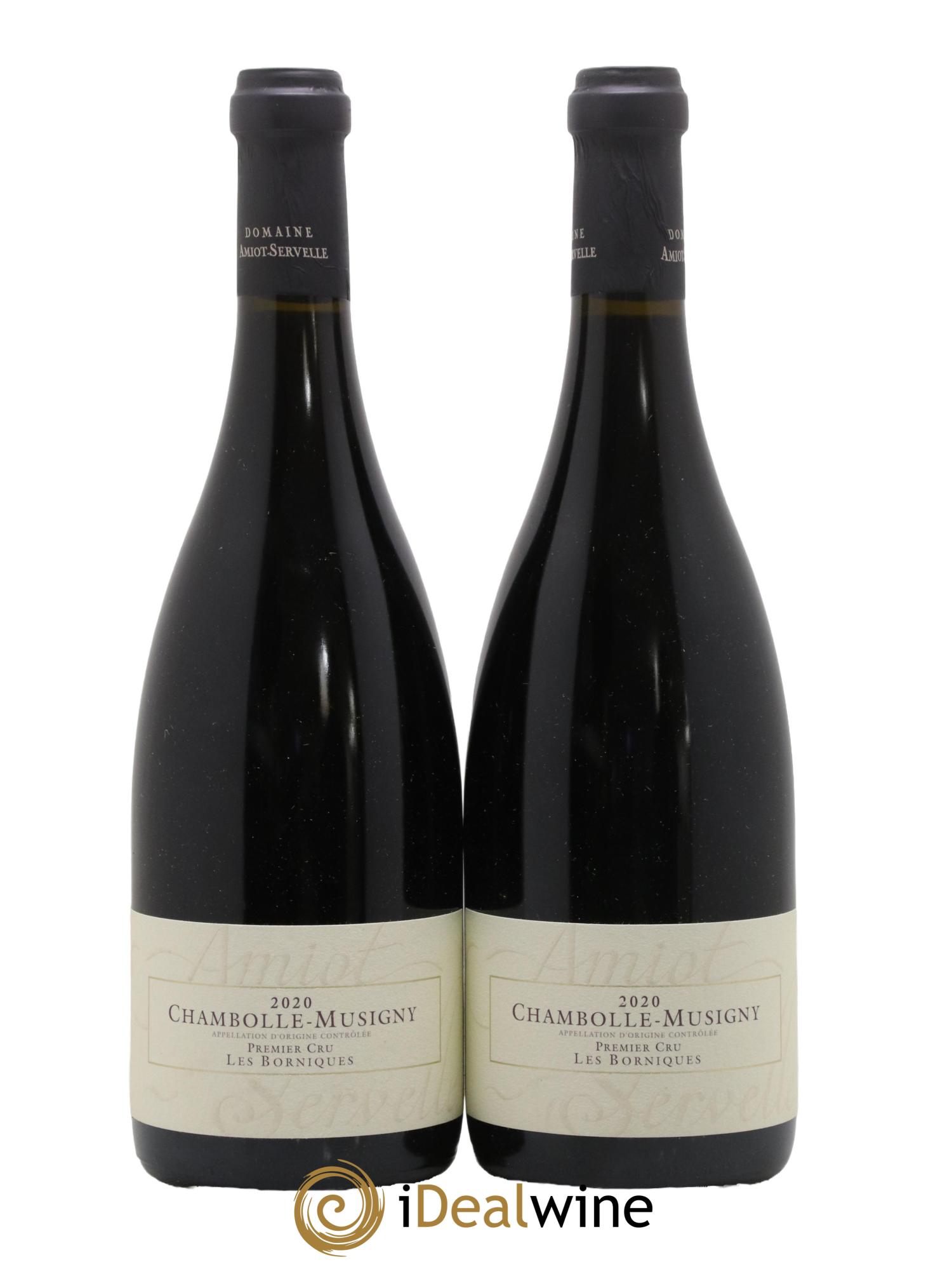 Chambolle-Musigny 1er Cru Les Borniques Amiot-Servelle 2020 - Lot de 2 bouteilles - 0