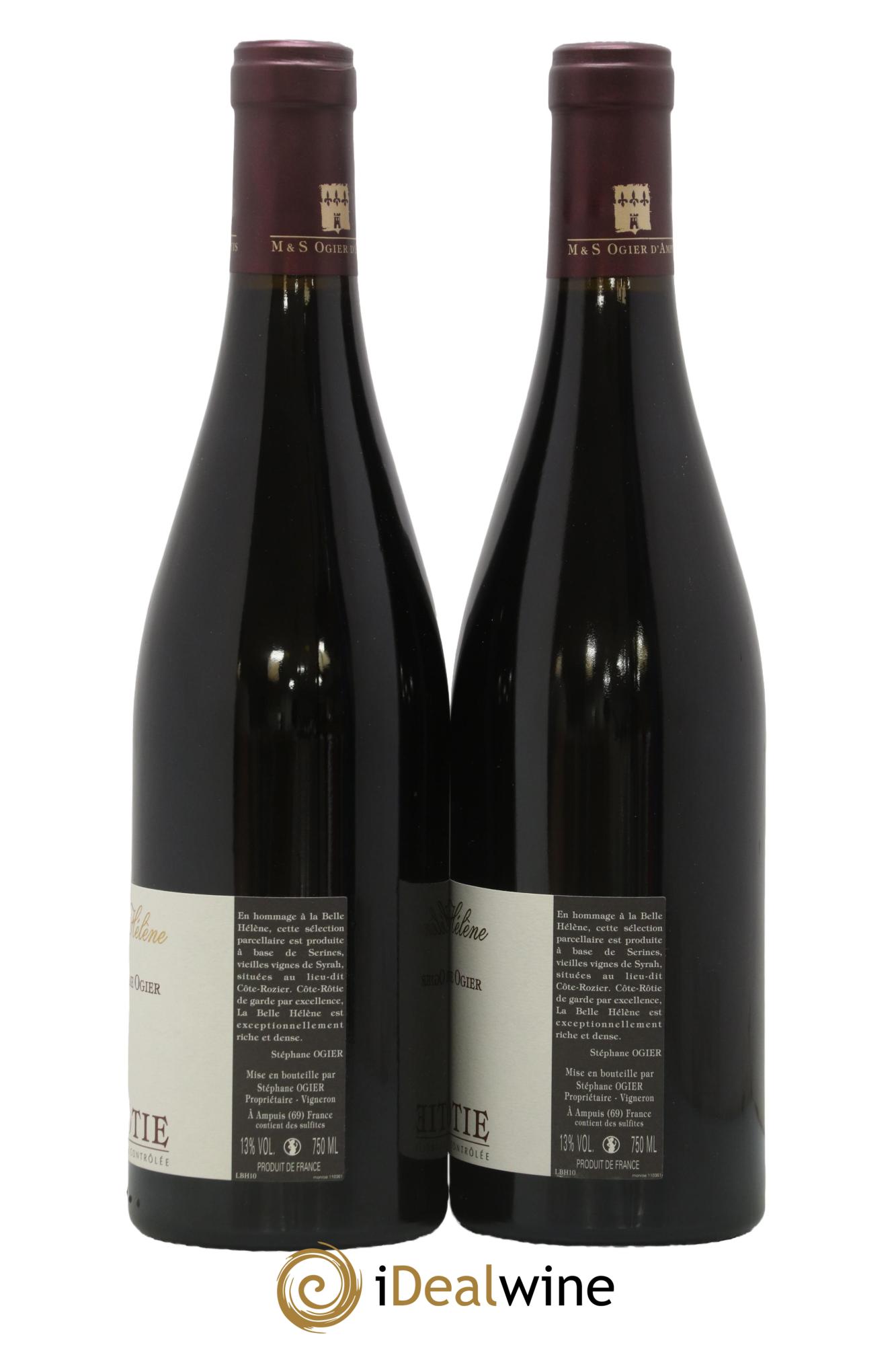 Côte-Rôtie La Belle Hélène Stéphane Ogier 2010 - Lot de 2 bouteilles - 1