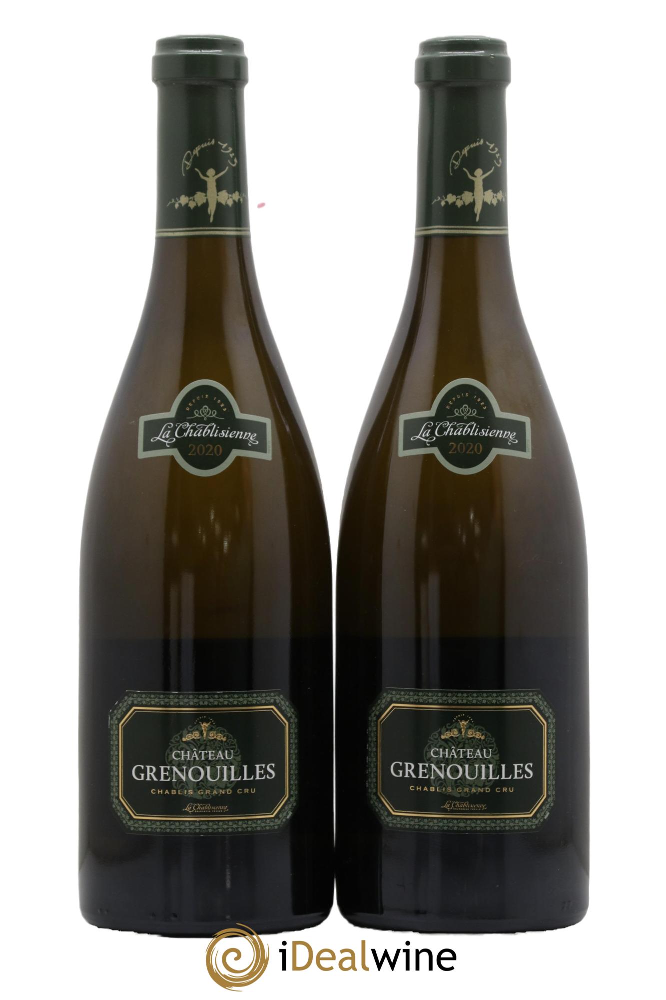 Chablis Grand Cru Grenouilles Château Grenouille - La Chablisienne 2020 - Lotto di 2 bottiglie - 0