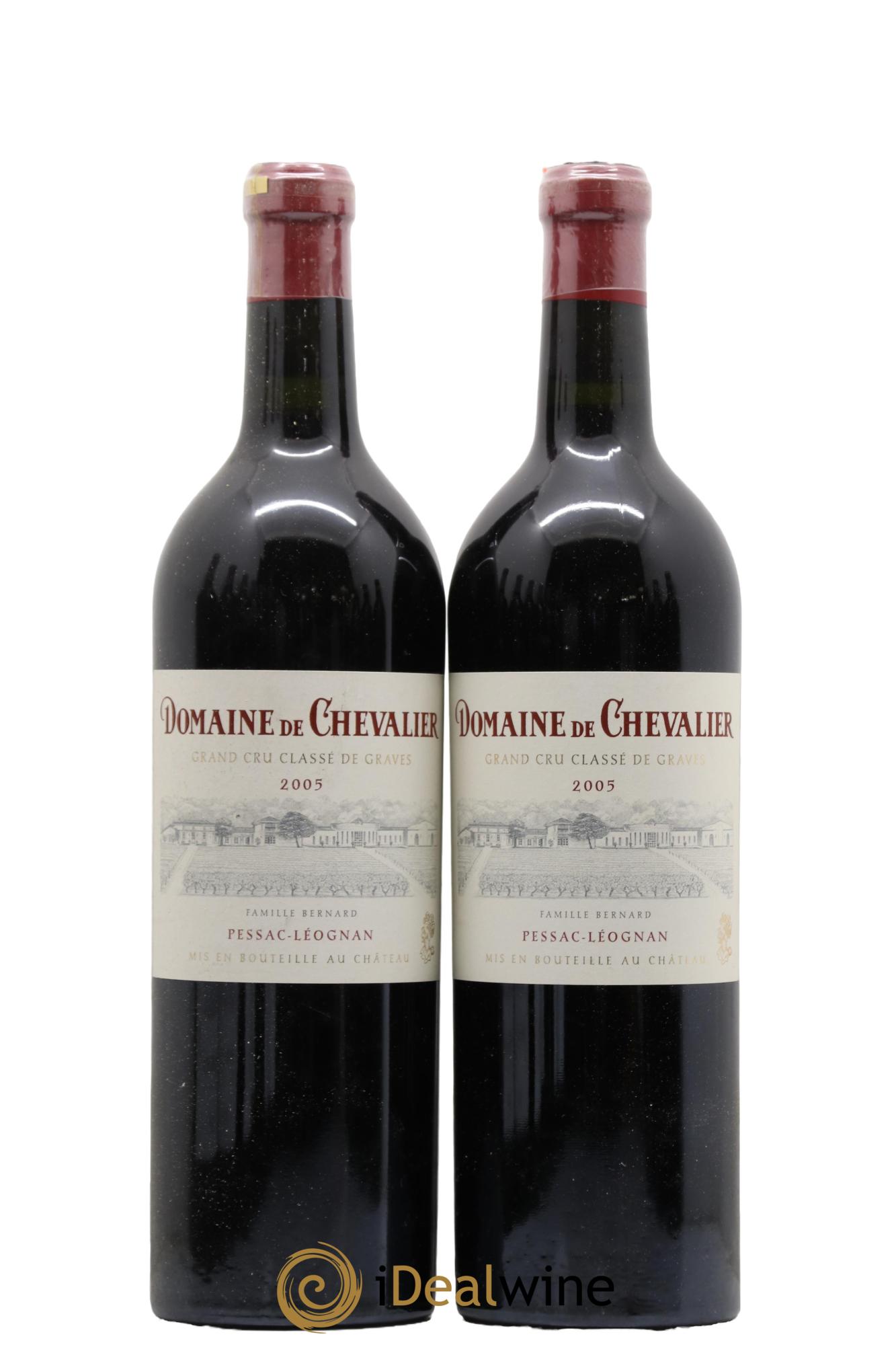 Domaine de Chevalier Cru Classé de Graves 2005 - Lot de 2 bouteilles - 0