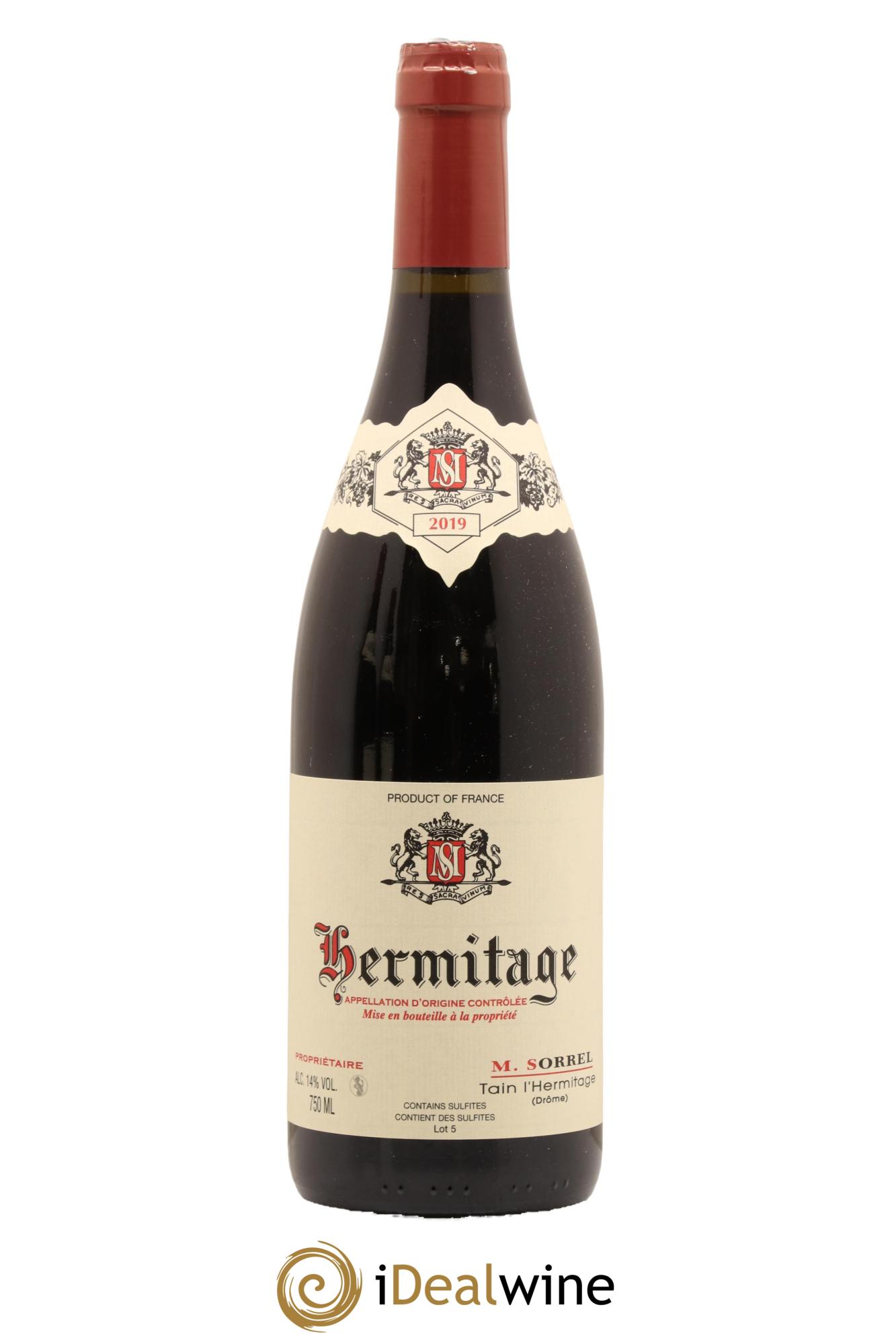 Hermitage Marc Sorrel 2019 - Lot de 1 bouteille - 0
