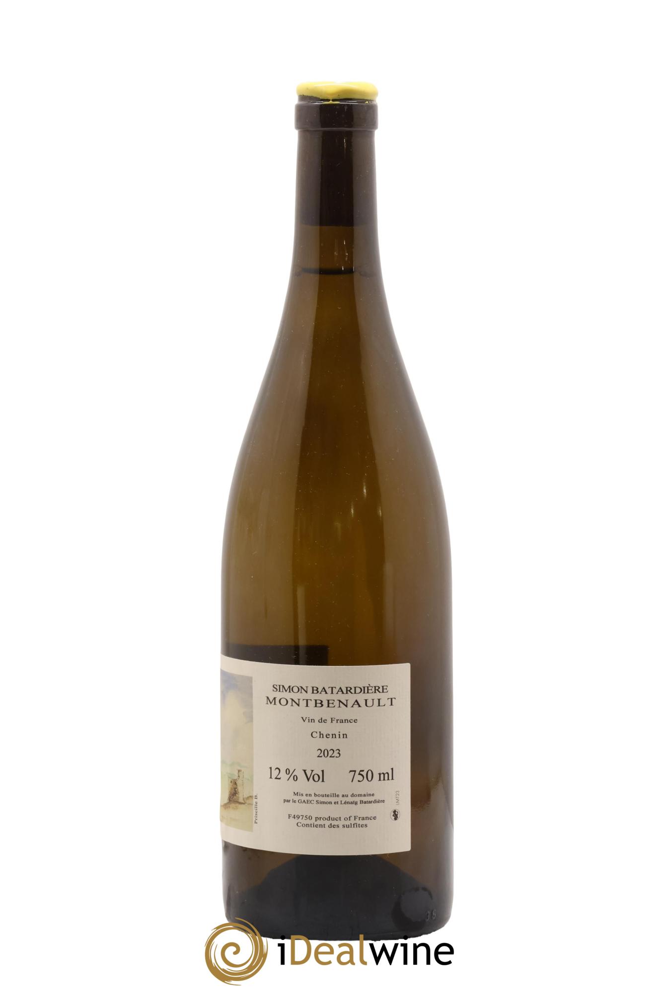 Vin de France Montbenault Simon Batardiere 2023 - Posten von 1 Flasche - 1