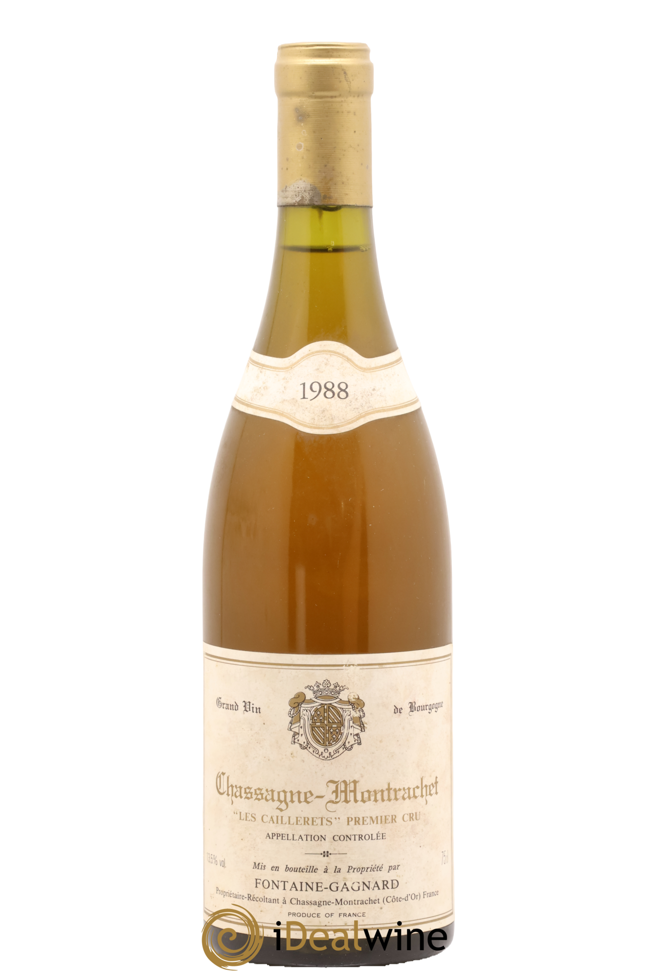Chassagne-Montrachet 1er Cru Les Caillerets Fontaine-Gagnard (Domaine) 1988 - Lotto di 1 bottiglia - 0