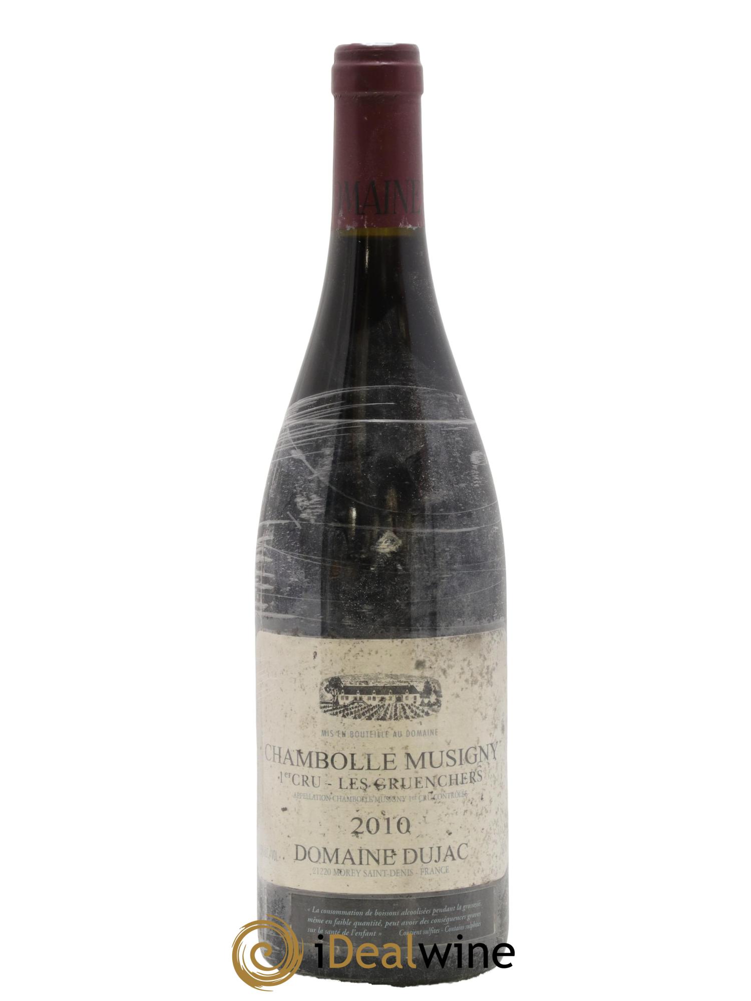 Chambolle-Musigny 1er Cru Les Gruenchers Dujac (Domaine) 2010 - Lot de 1 bouteille - 0