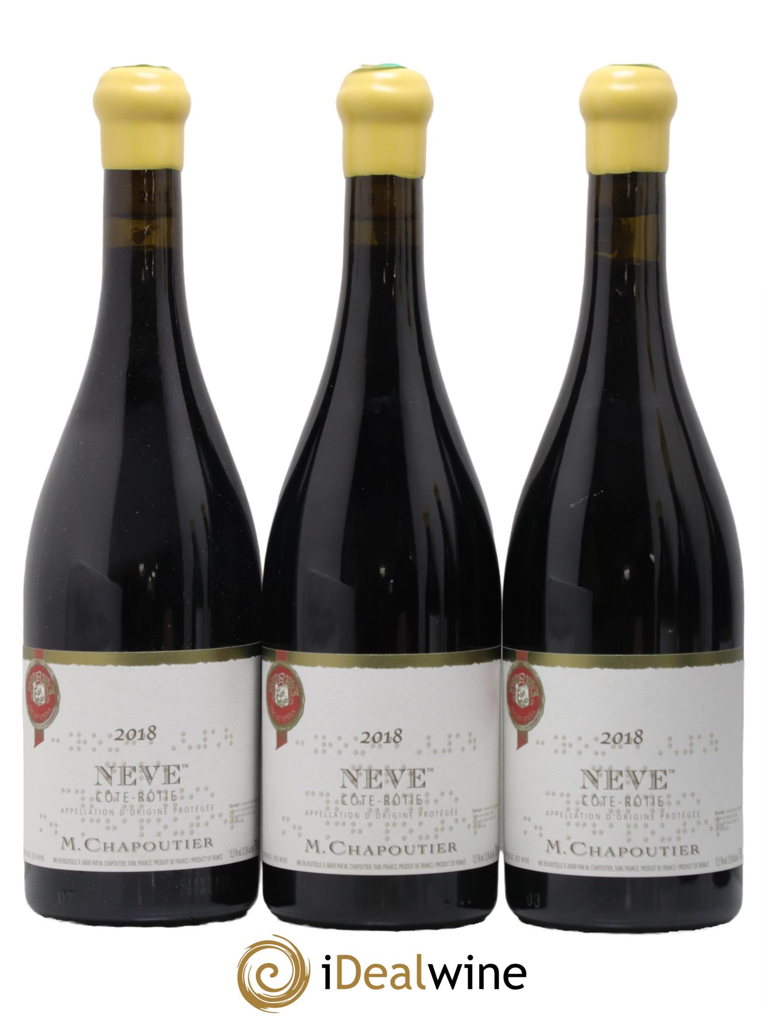Côte-Rôtie La Neve Chapoutier 2018 - Lot de 6 bouteilles - 1
