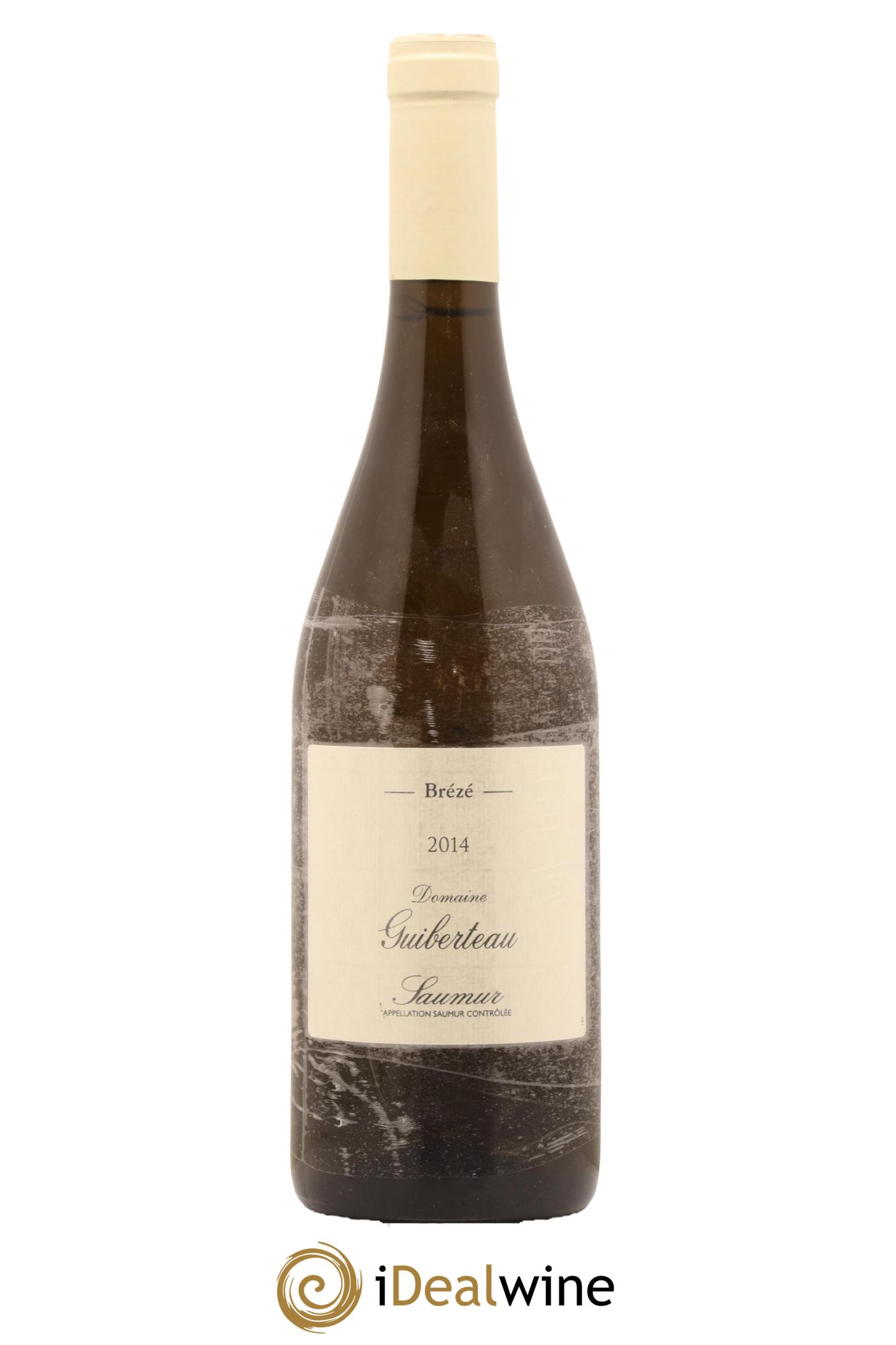 Saumur Brézé Domaine Guiberteau 2014 - Posten von 1 Flasche - 0