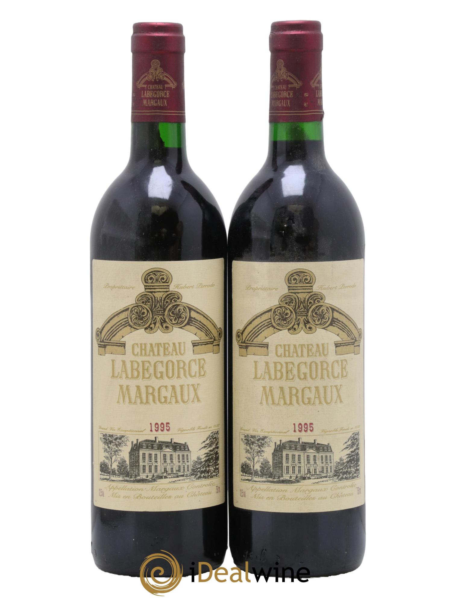 Château Labegorce Cru Bourgeois 1995 - Posten von 2 Flaschen - 0