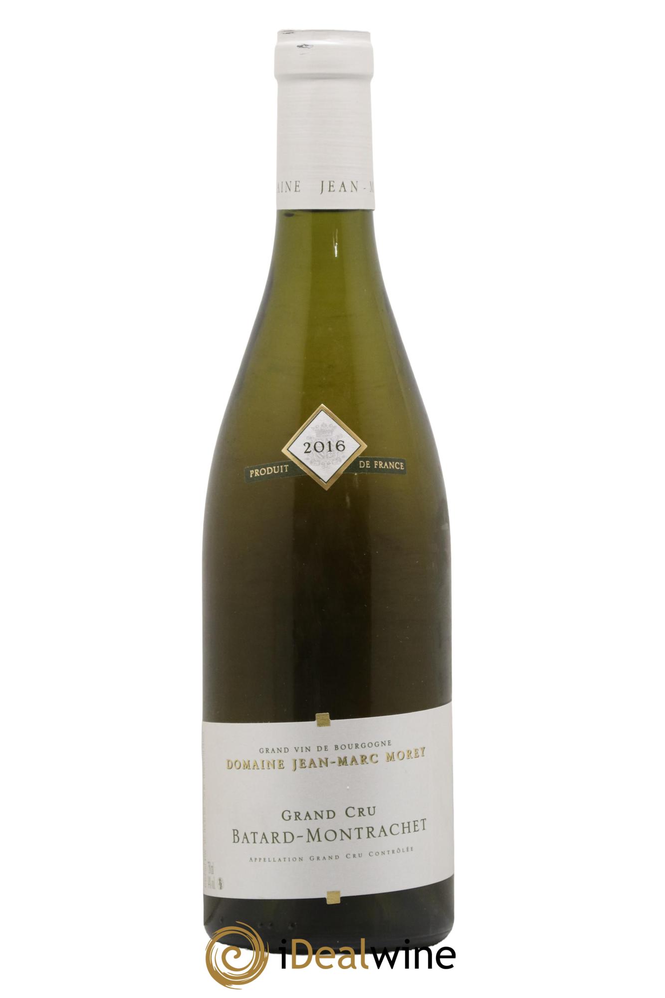 Bâtard-Montrachet Grand Cru Jean-Marc Morey 2016 - Lot de 1 bouteille - 0