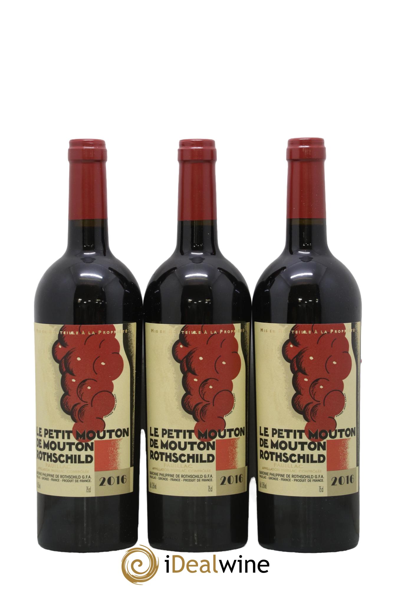 Petit Mouton Second Vin 2016 - Lotto di 6 bottiglie - 3