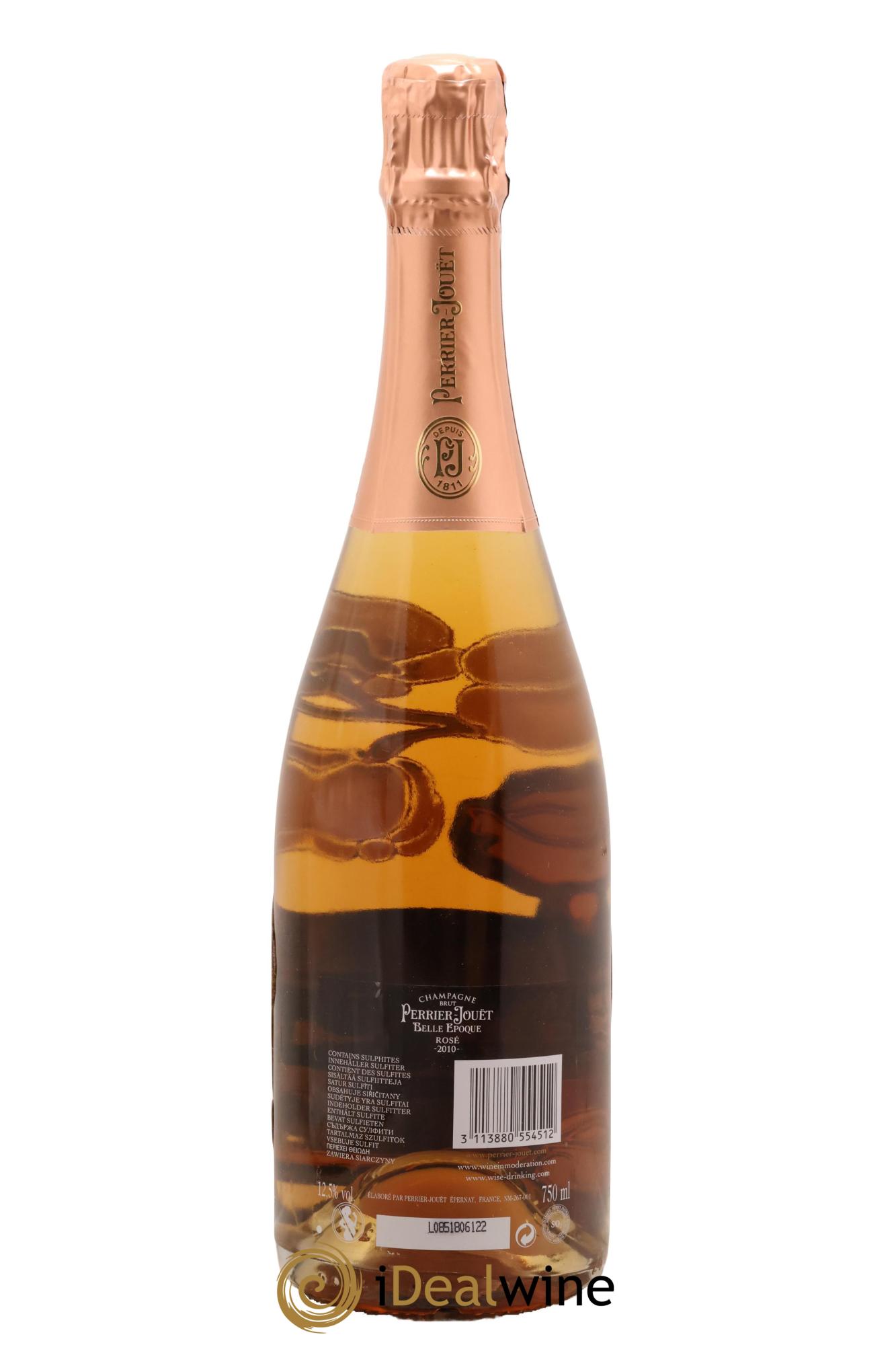 Cuvée Belle Epoque Perrier-Jouët 2010 - Lot de 1 bouteille - 1