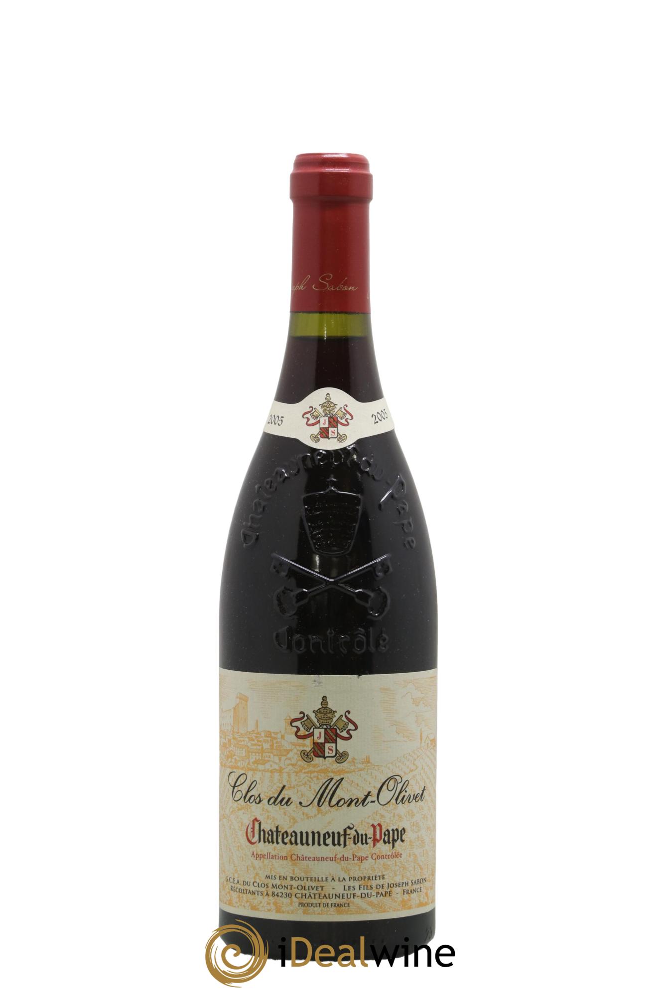 Châteauneuf-du-Pape Clos du Mont-Olivet 2005 - Lot de 1 bouteille - 0