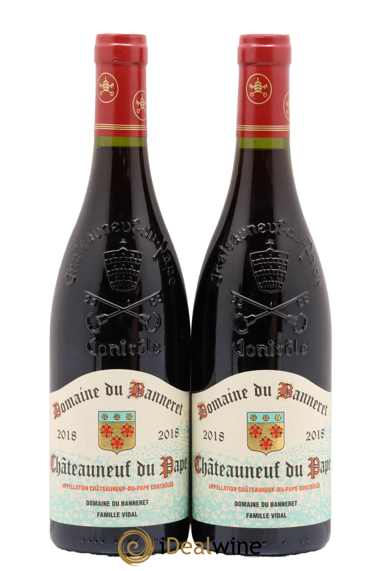 Châteauneuf-du-Pape Banneret 2018 - Lot of 2 bottles - 0