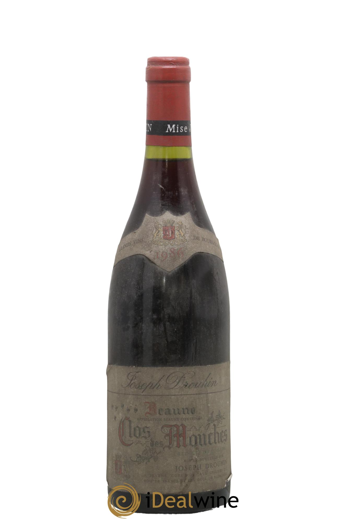 Beaune 1er Cru Clos des Mouches Joseph Drouhin 1986 - Lot de 1 bouteille - 0
