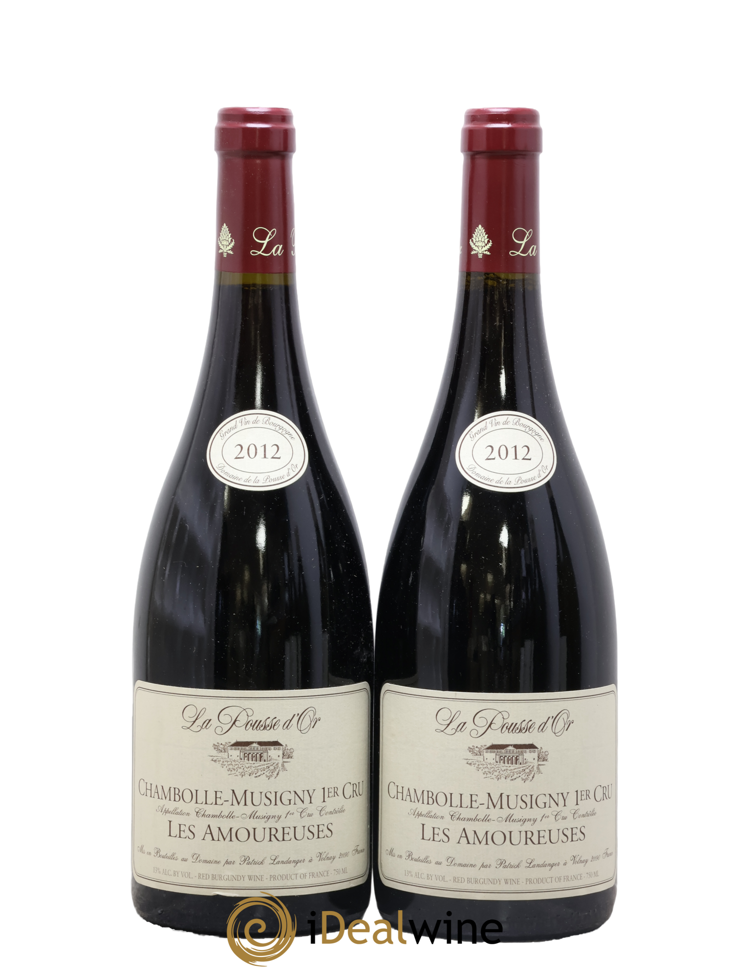Chambolle-Musigny 1er Cru Les Amoureuses La Pousse d'Or (Domaine de) 2012 - Lot of 2 bottles - 0