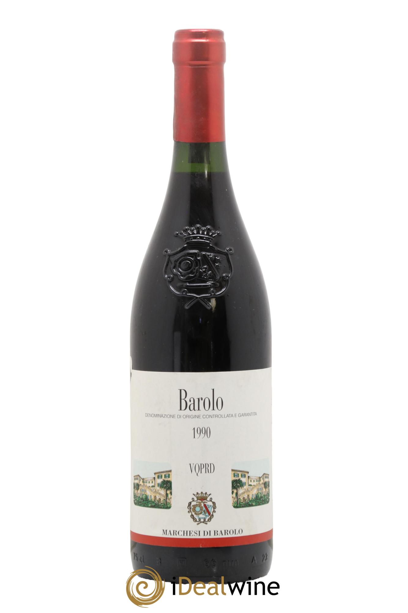 Barolo DOCG Marchesi di Barolo VQPRD 1990 - Lot of 1 bottle - 0