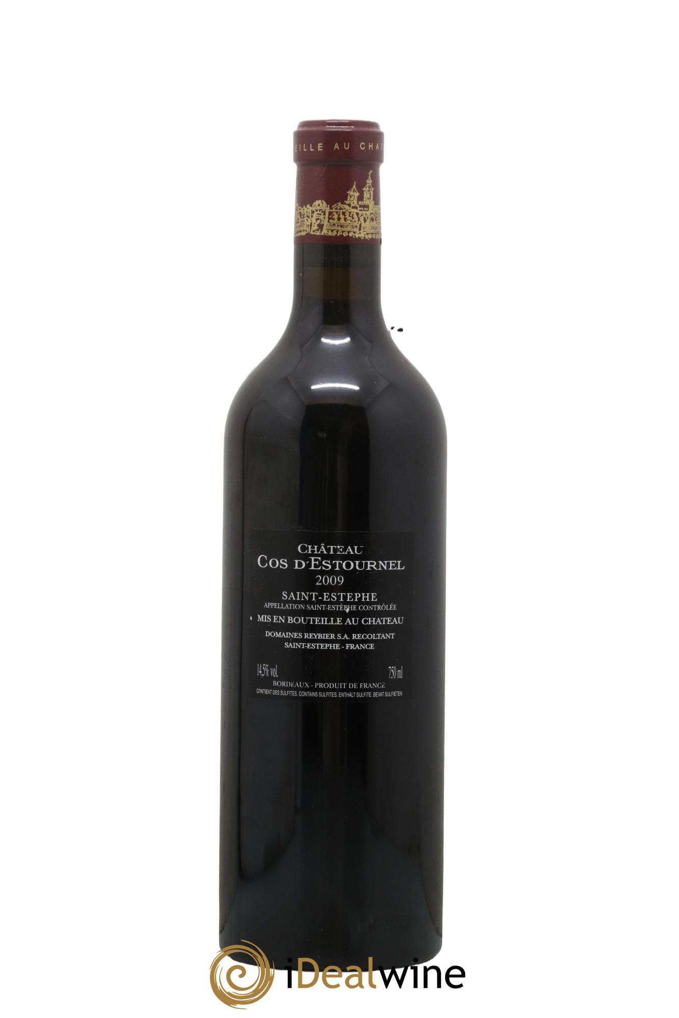 Cos d'Estournel 2ème Grand Cru Classé 2009 - Lotto di 1 bottiglia - 1
