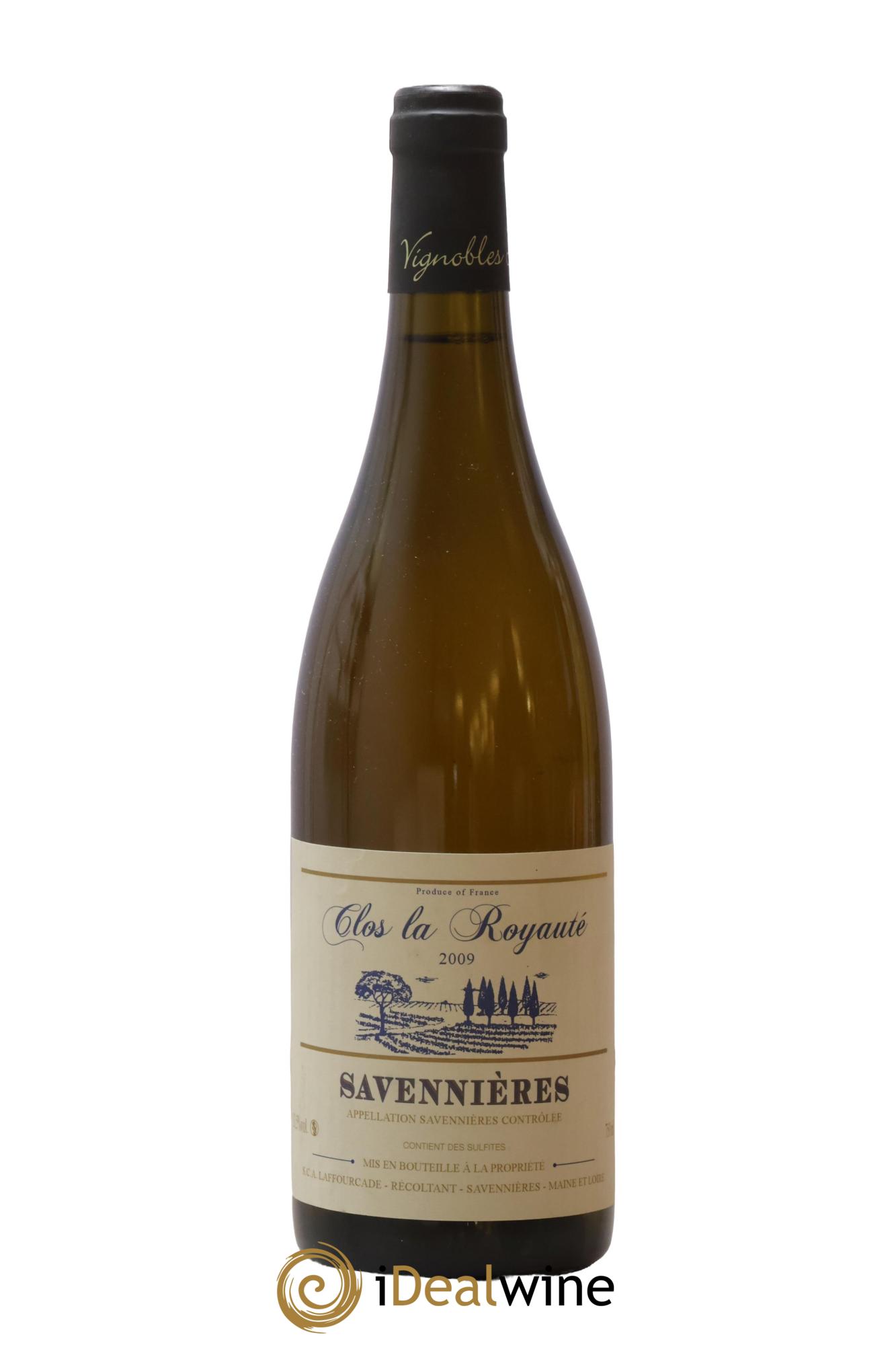 Savennières Clos la Royauté Laffourcade 2009 - Lot de 1 bouteille - 0
